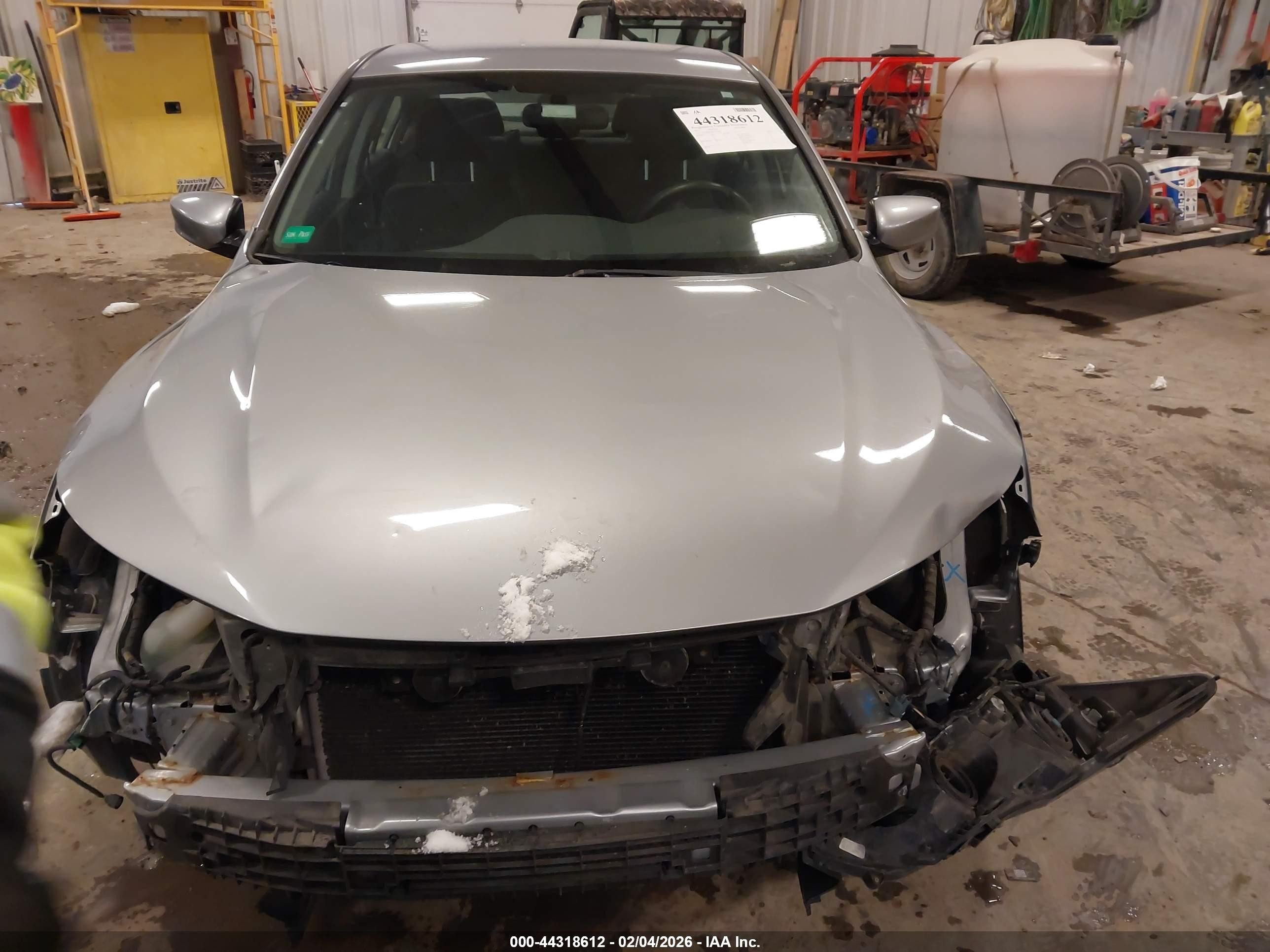 2017 Honda Accord Lx Silver vin: 1HGCR2F38HA279642