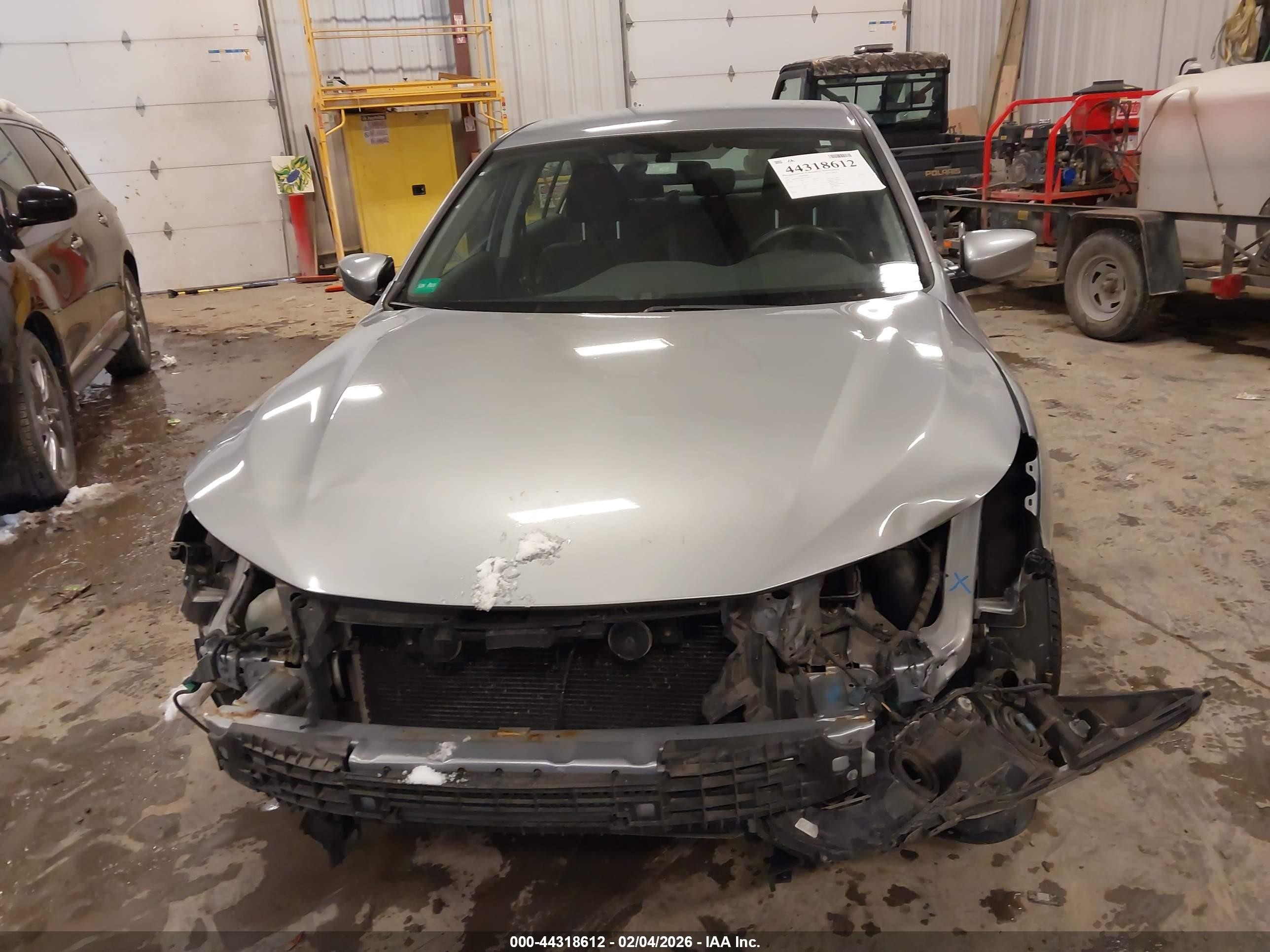 2017 Honda Accord Lx Silver vin: 1HGCR2F38HA279642