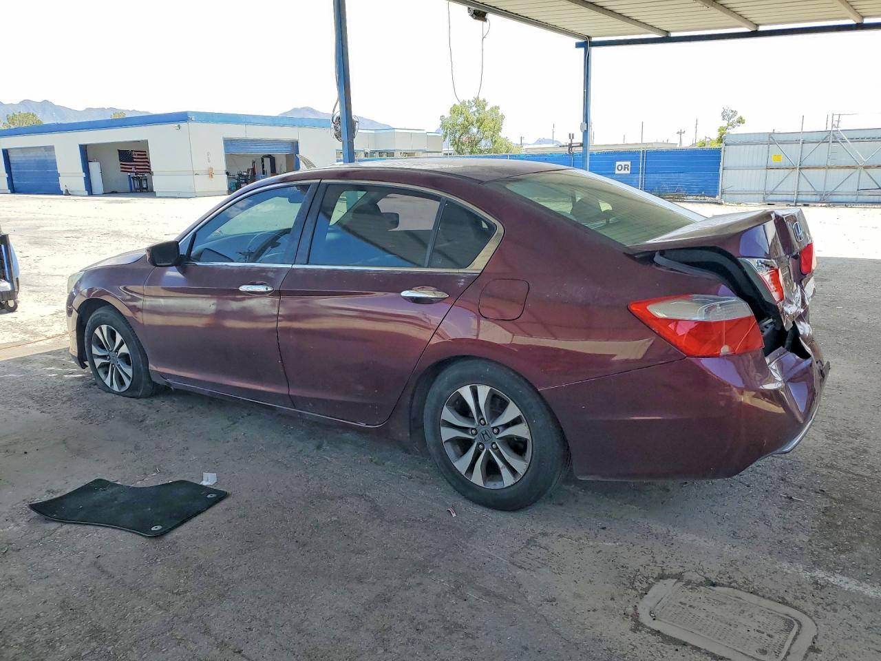 2013 Honda Accord Lx Бордовый vin: 1HGCR2F39DA011810