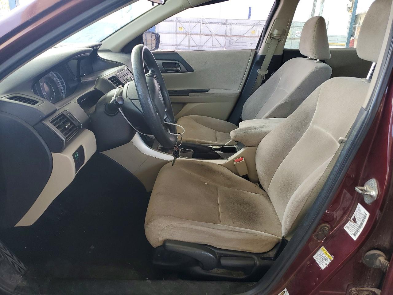 2013 Honda Accord Lx Бордовый vin: 1HGCR2F39DA011810