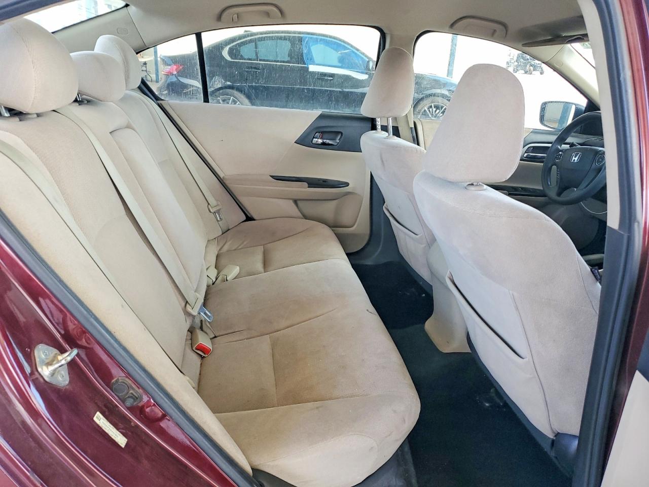 2013 Honda Accord Lx Бордовый vin: 1HGCR2F39DA011810
