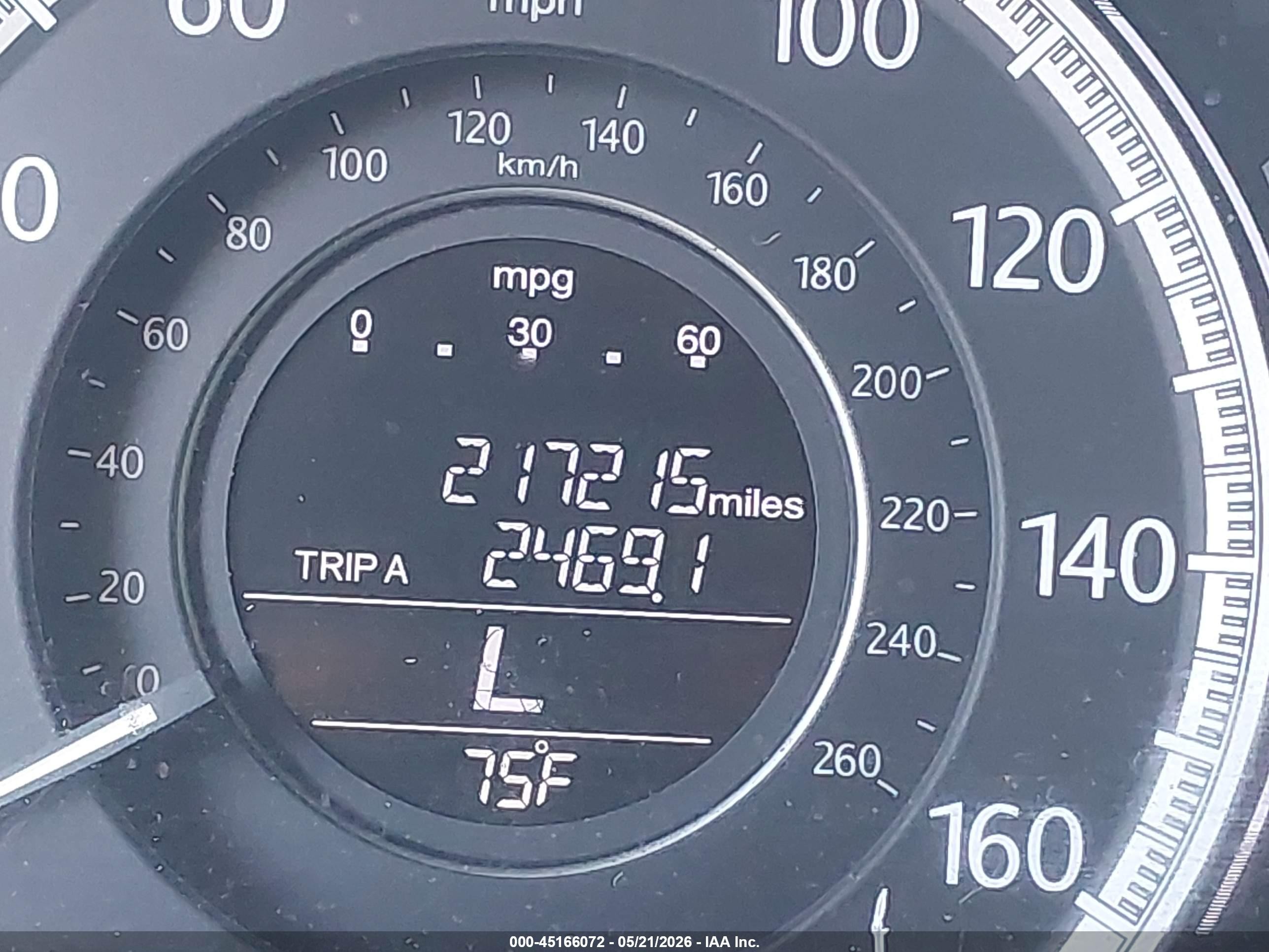 2013 Honda Accord Lx Gray vin: 1HGCR2F39DA019244