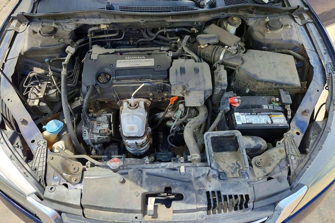 2013 Honda Accord Lx Blue vin: 1HGCR2F39DA042717