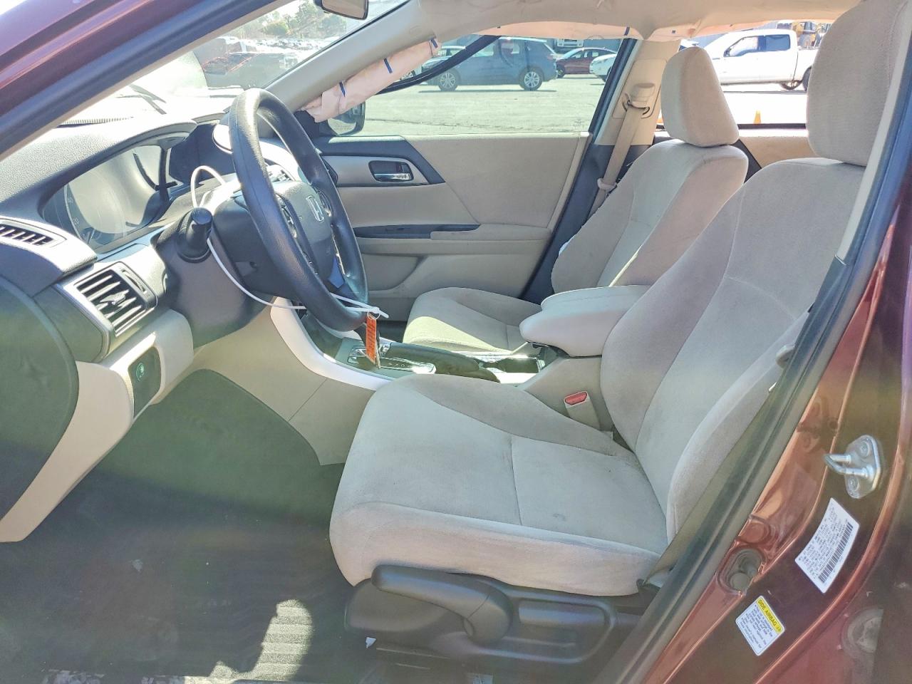 2013 Honda Accord Lx Burgundy vin: 1HGCR2F39DA045827