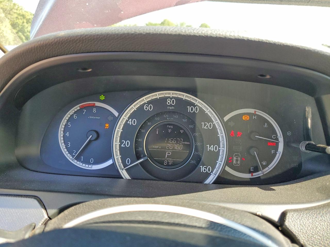 2013 Honda Accord Lx Burgundy vin: 1HGCR2F39DA045827