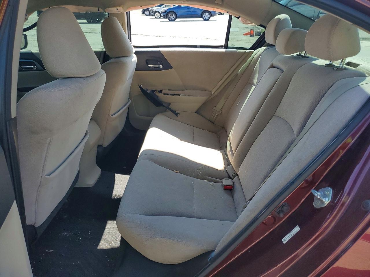 2013 Honda Accord Lx Burgundy vin: 1HGCR2F39DA045827