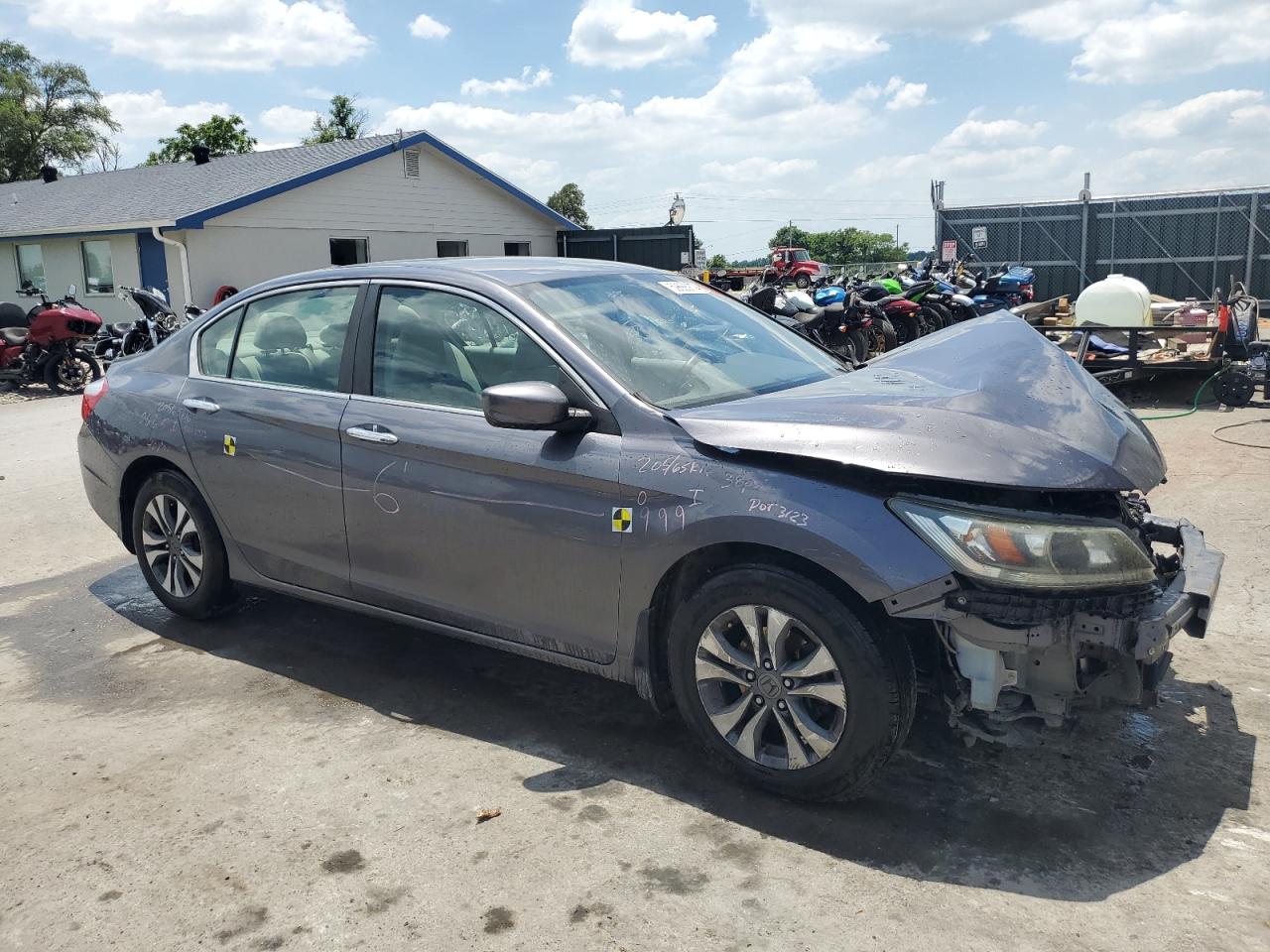 2013 Honda Accord Lx Black vin: 1HGCR2F39DA061462