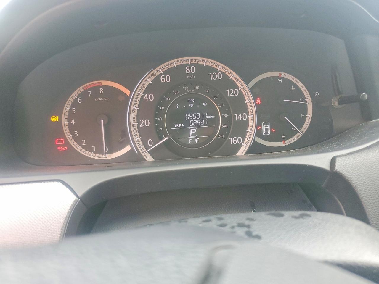 2013 Honda Accord Lx Gray vin: 1HGCR2F39DA069092