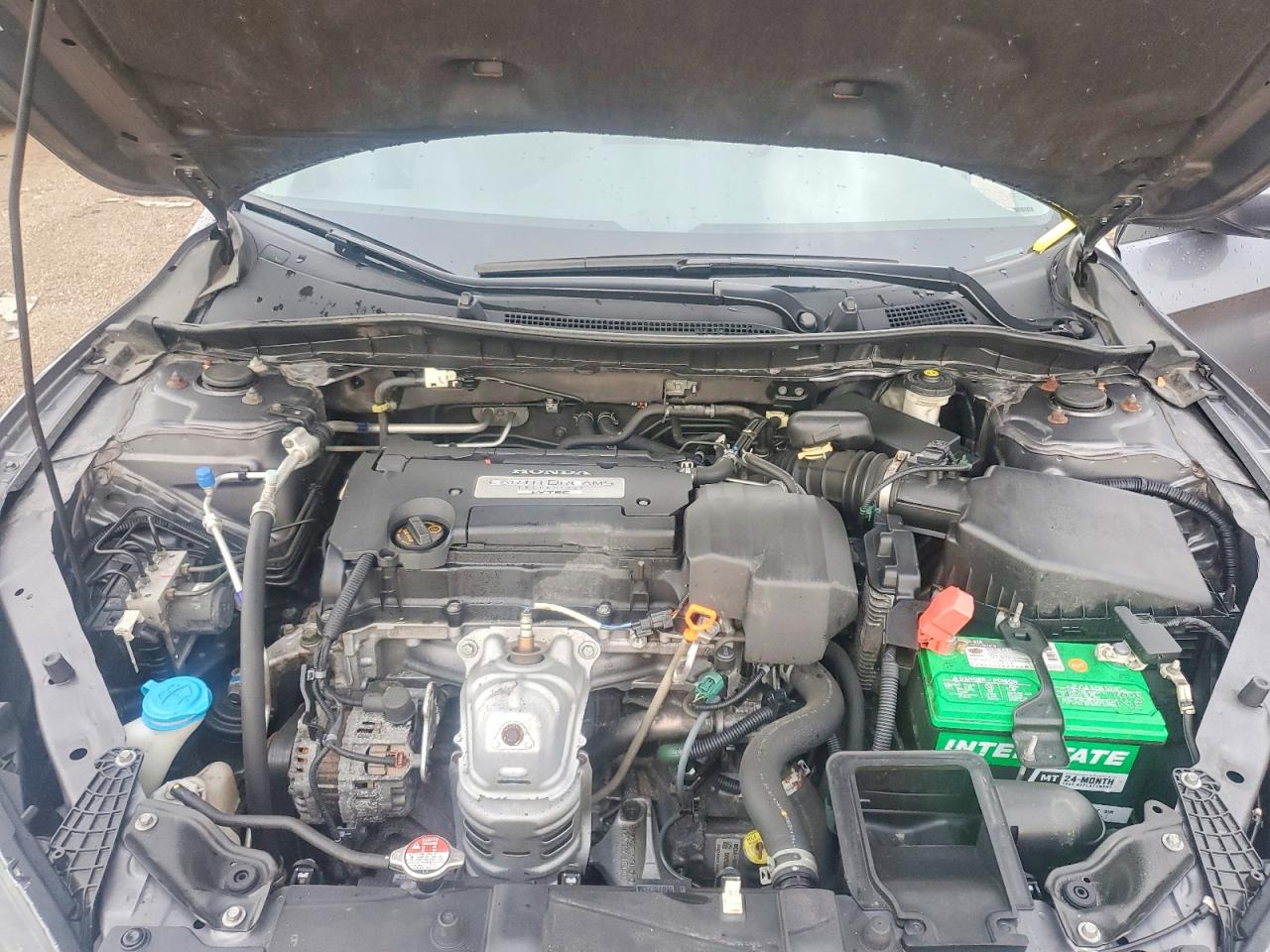 2013 Honda Accord Lx Gray vin: 1HGCR2F39DA069092