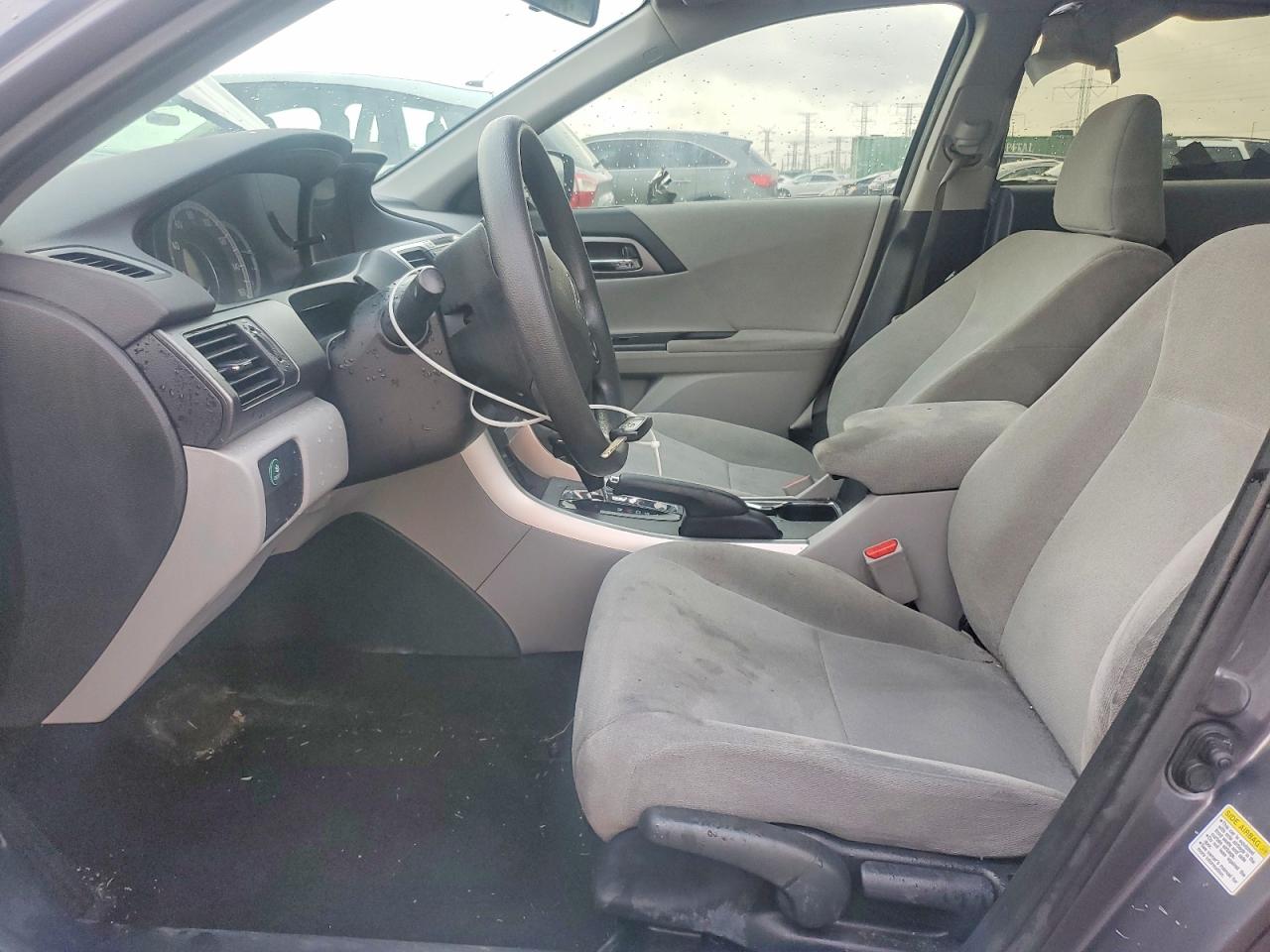 2013 Honda Accord Lx Gray vin: 1HGCR2F39DA069092