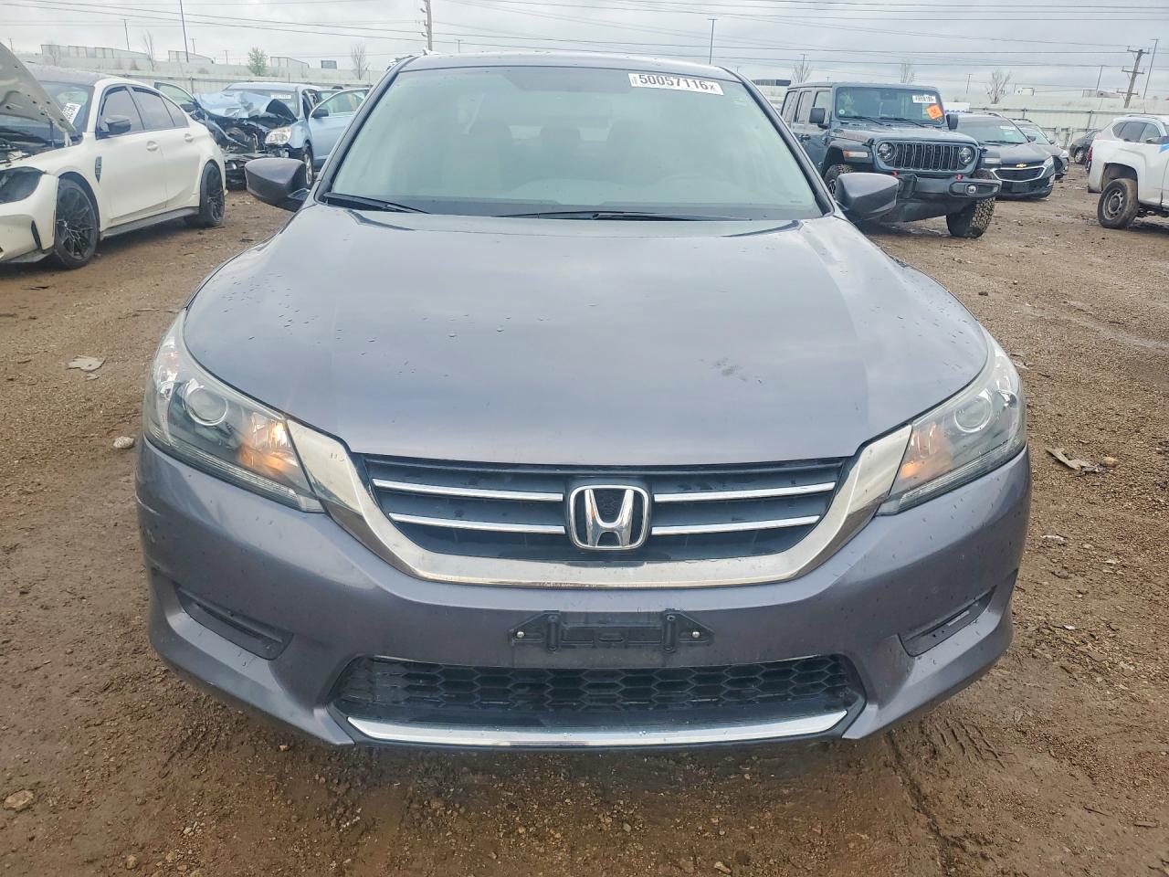 2013 Honda Accord Lx Gray vin: 1HGCR2F39DA069092