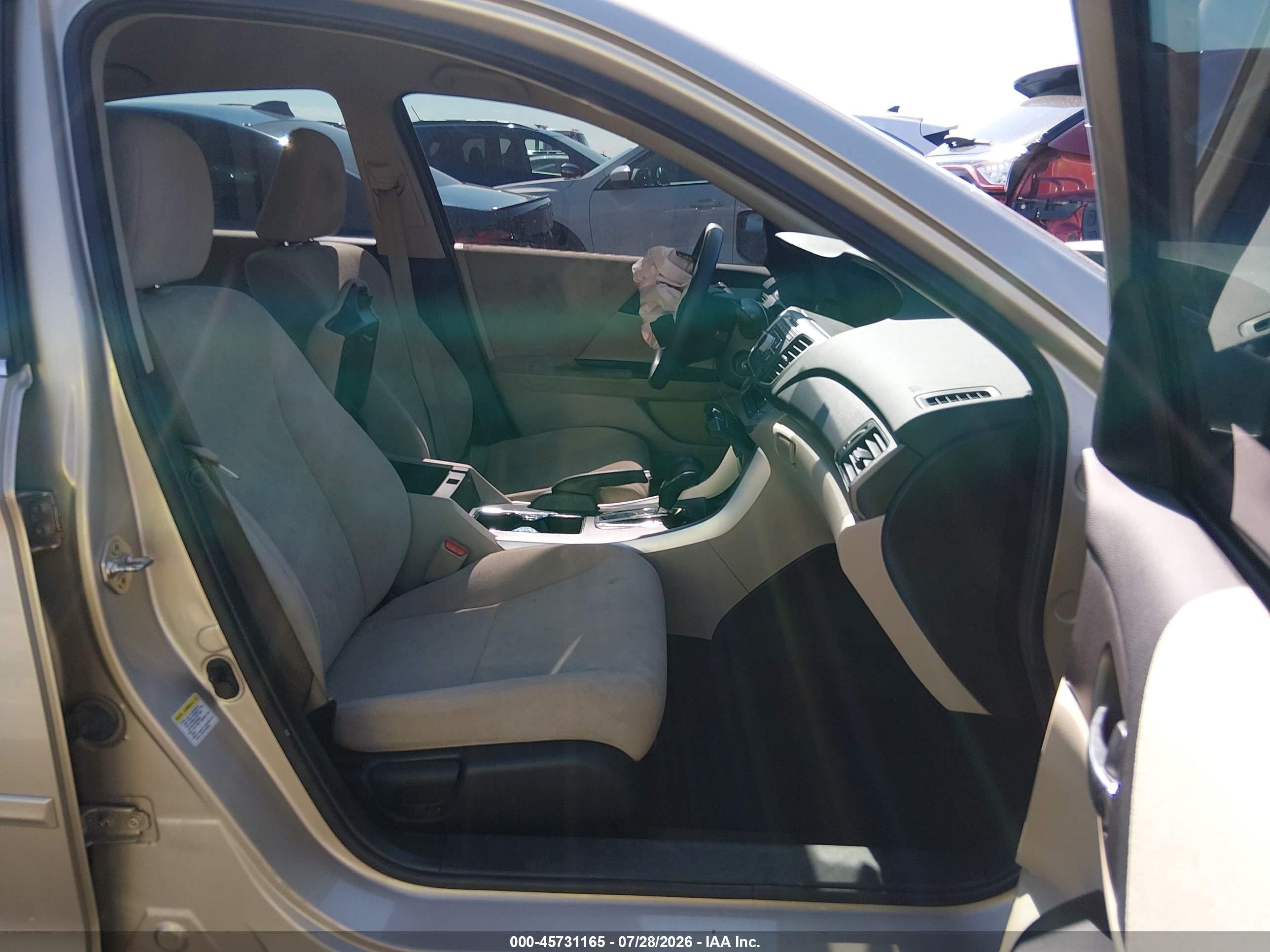 2013 Honda Accord Lx Gold vin: 1HGCR2F39DA075426