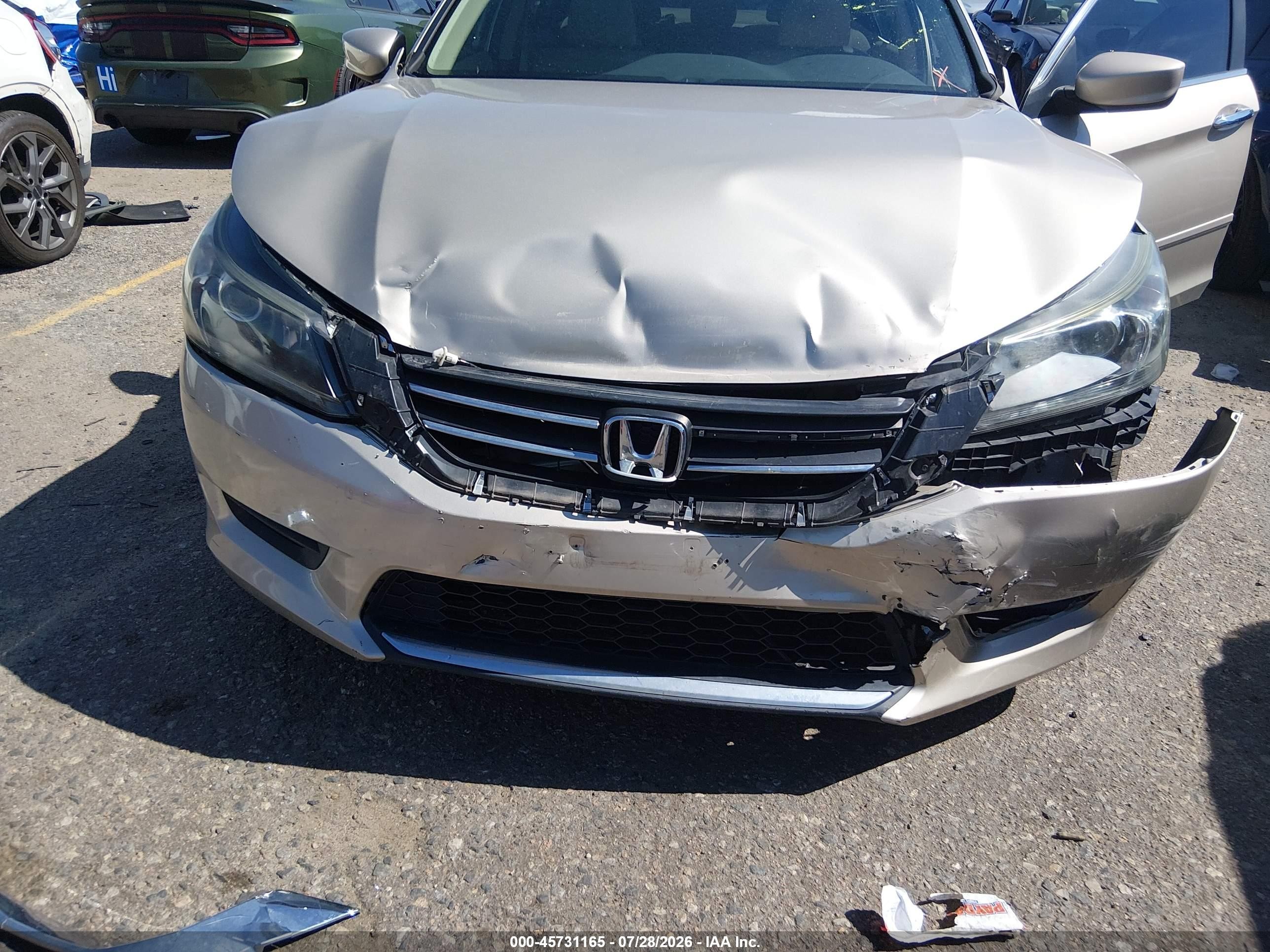 2013 Honda Accord Lx Gold vin: 1HGCR2F39DA075426