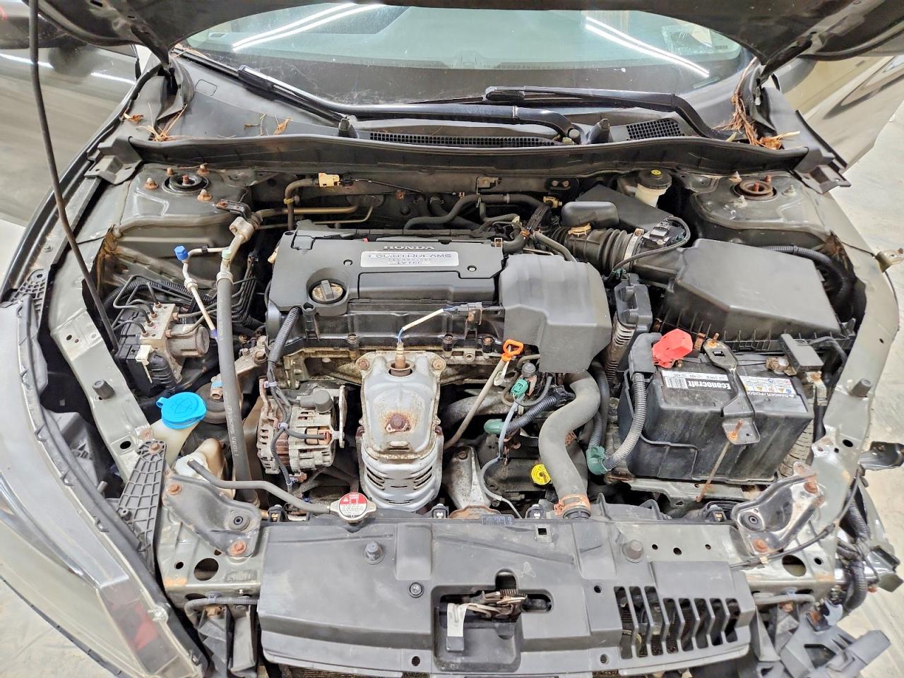2013 Honda Accord Lx Gray vin: 1HGCR2F39DA088600