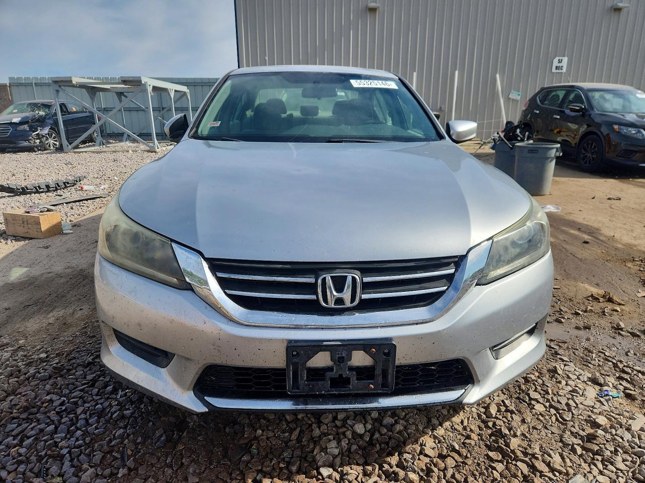 2013 Honda Accord Lx Silver vin: 1HGCR2F39DA093084