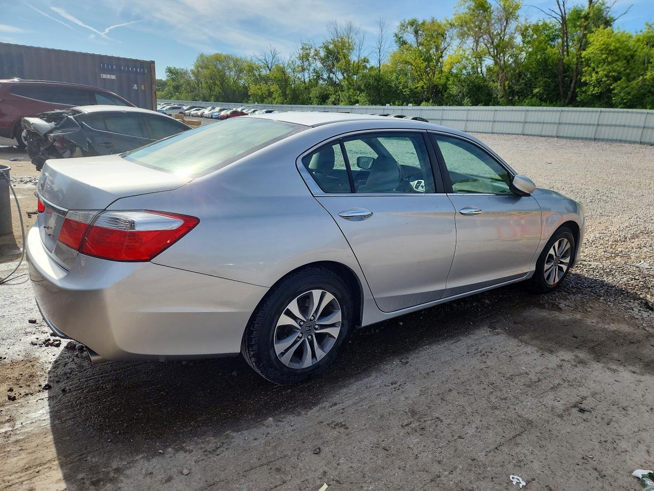 2013 Honda Accord Lx Silver vin: 1HGCR2F39DA093084