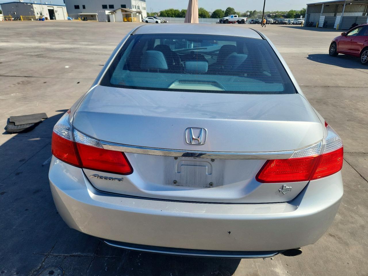 2013 Honda Accord Lx Silver vin: 1HGCR2F39DA095952