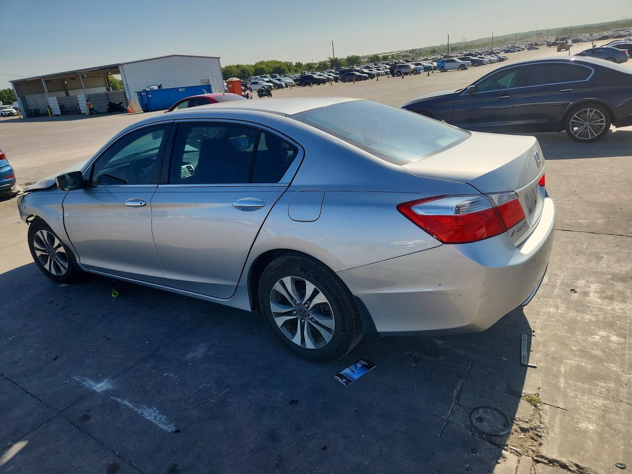 2013 Honda Accord Lx Silver vin: 1HGCR2F39DA095952
