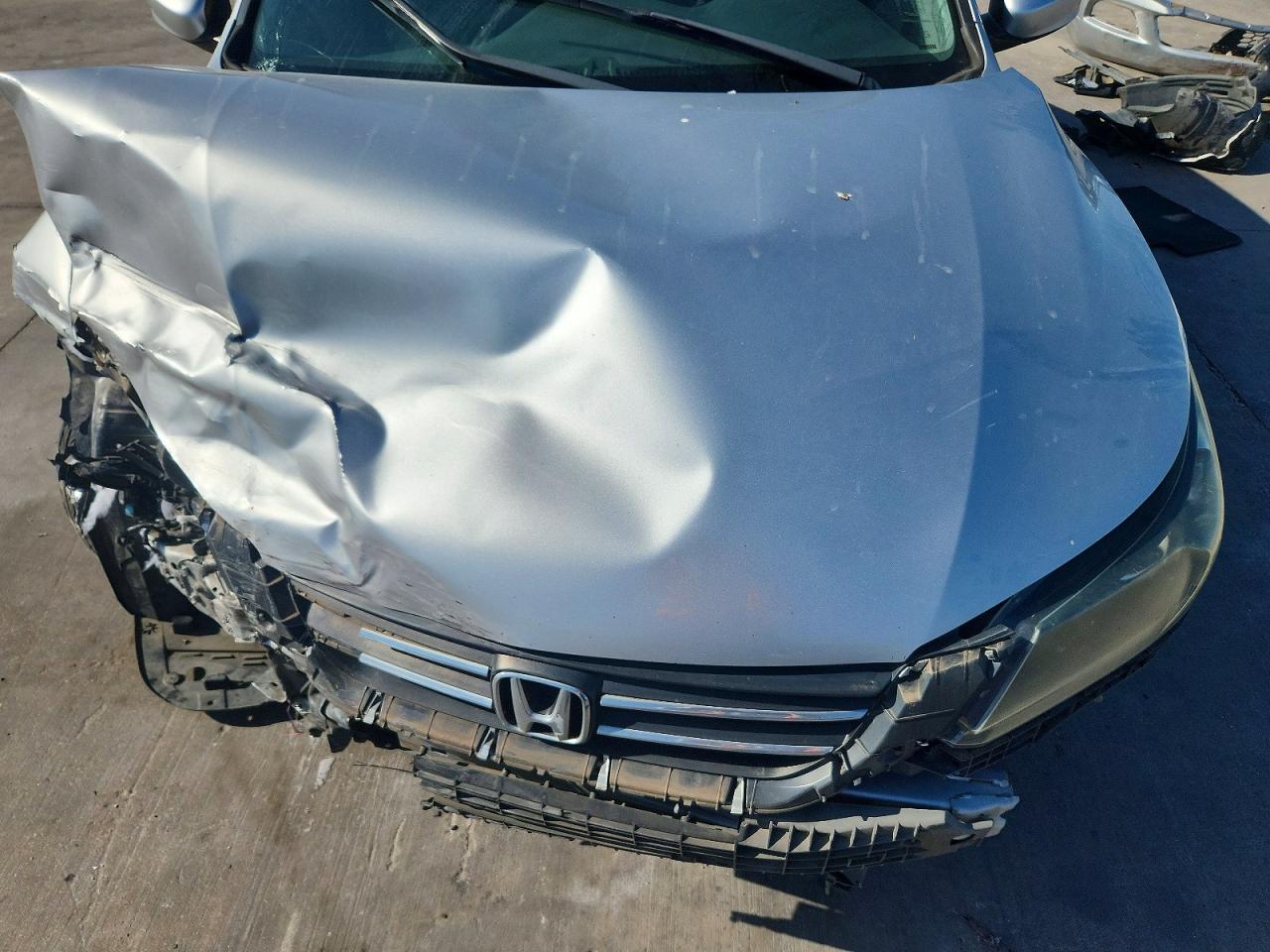 2013 Honda Accord Lx Silver vin: 1HGCR2F39DA095952