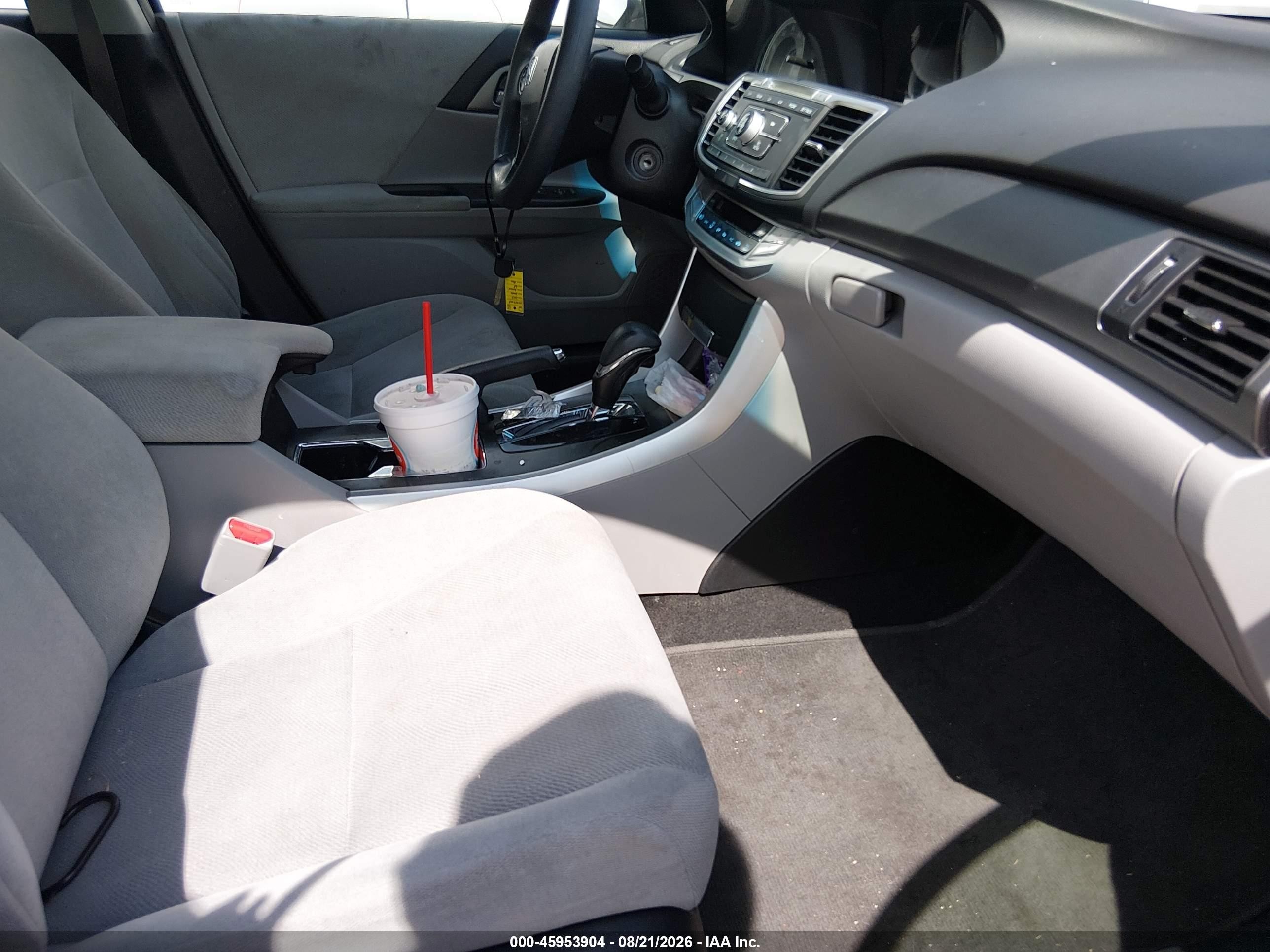 2013 Honda Accord Lx Blue vin: 1HGCR2F39DA111177