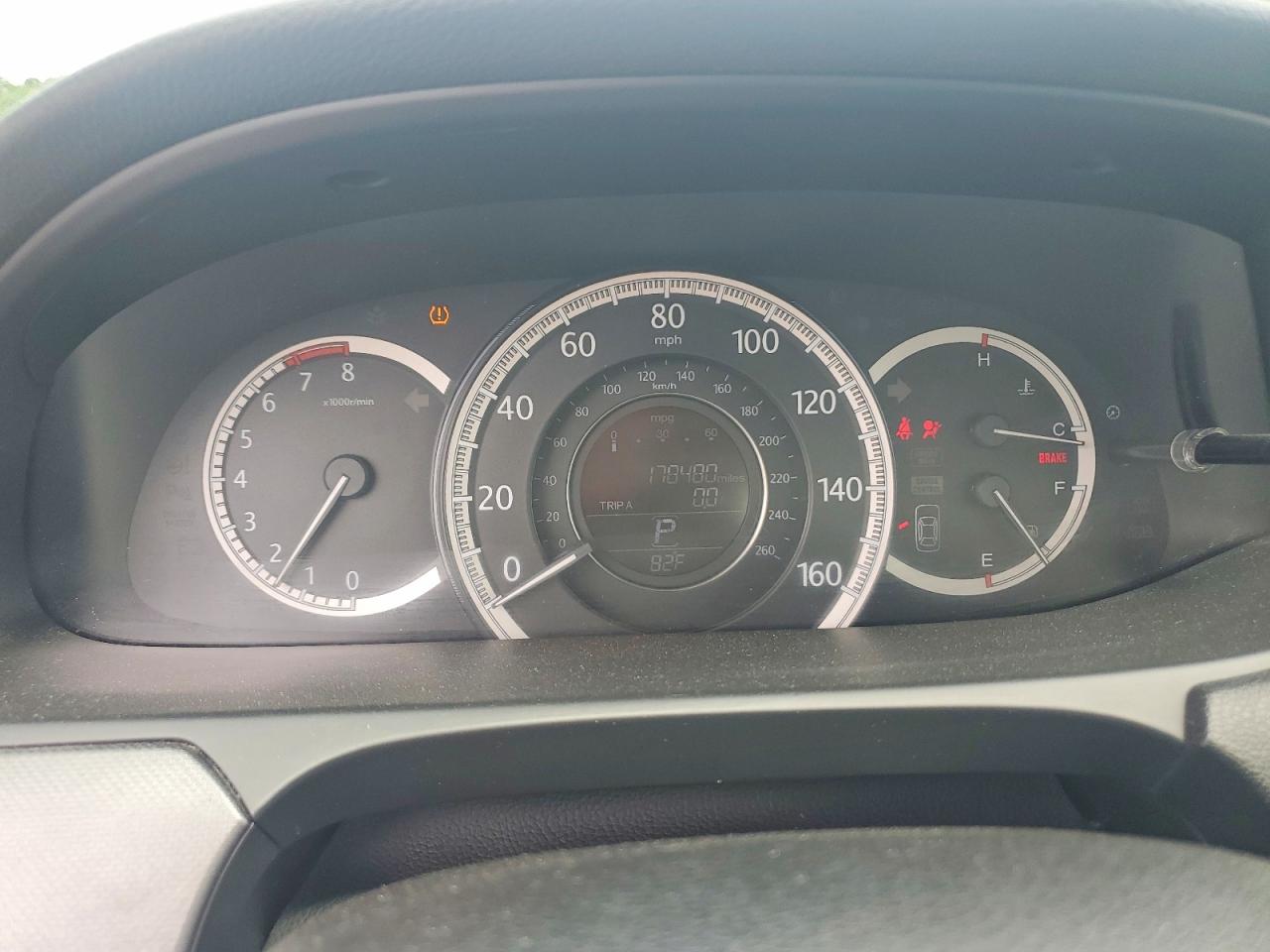 2013 Honda Accord Lx Maroon vin: 1HGCR2F39DA116718