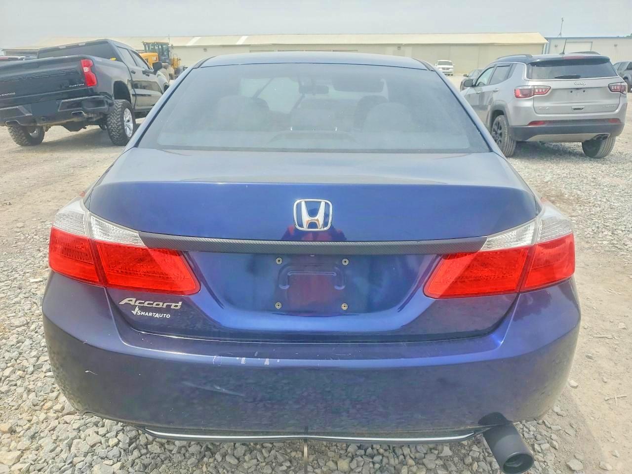 2013 Honda Accord Lx Blue vin: 1HGCR2F39DA119344