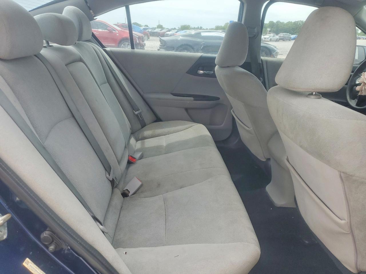 2013 Honda Accord Lx Blue vin: 1HGCR2F39DA119344