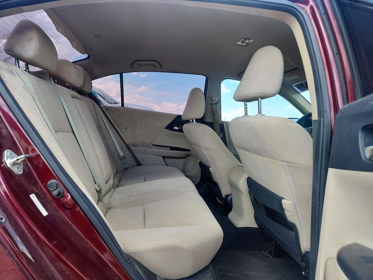 2013 Honda Accord Lx Burgundy vin: 1HGCR2F39DA139044