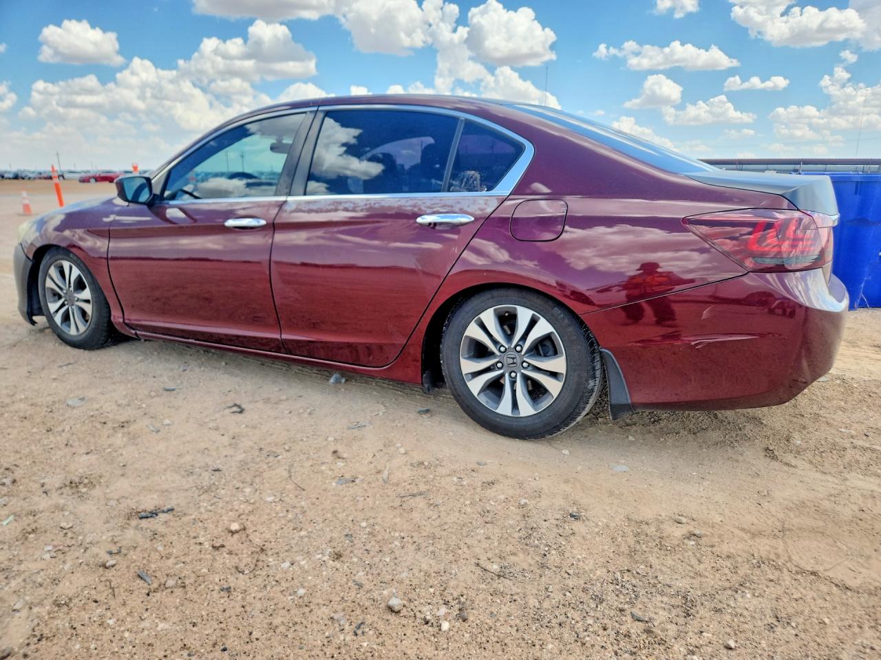 2013 Honda Accord Lx Burgundy vin: 1HGCR2F39DA139044