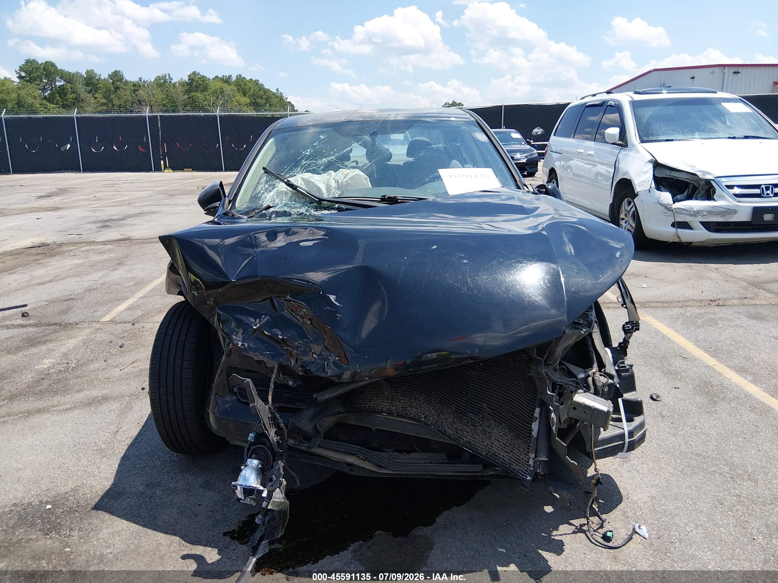 2013 Honda Accord Lx Black vin: 1HGCR2F39DA145300