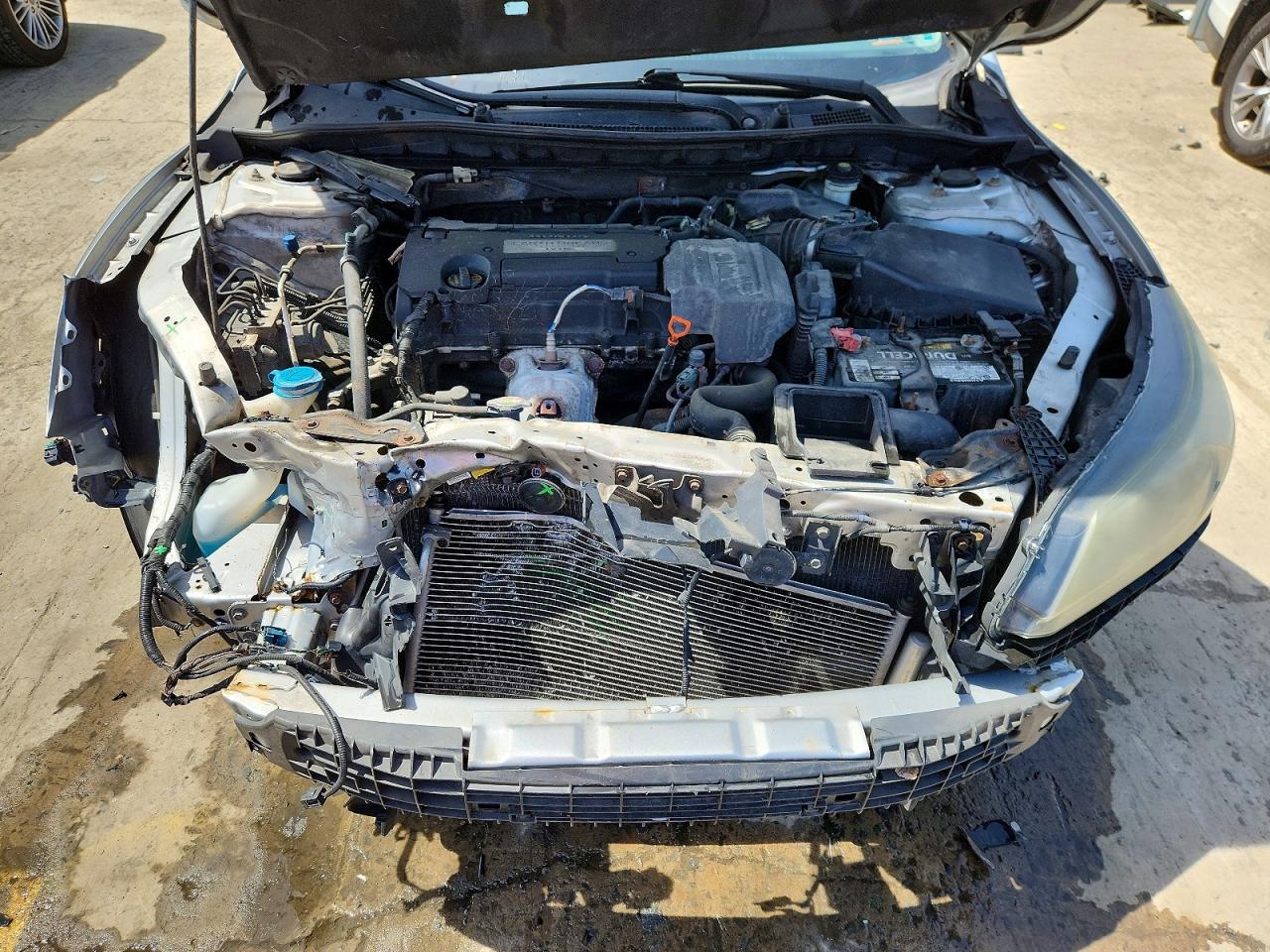 2013 Honda Accord Lx Silver vin: 1HGCR2F39DA145667