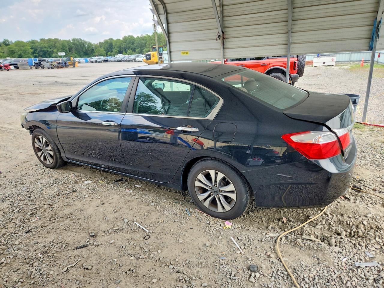2013 Honda Accord Lx Черный vin: 1HGCR2F39DA146205