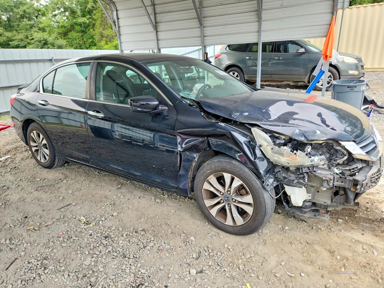2013 Honda Accord Lx Черный vin: 1HGCR2F39DA146205