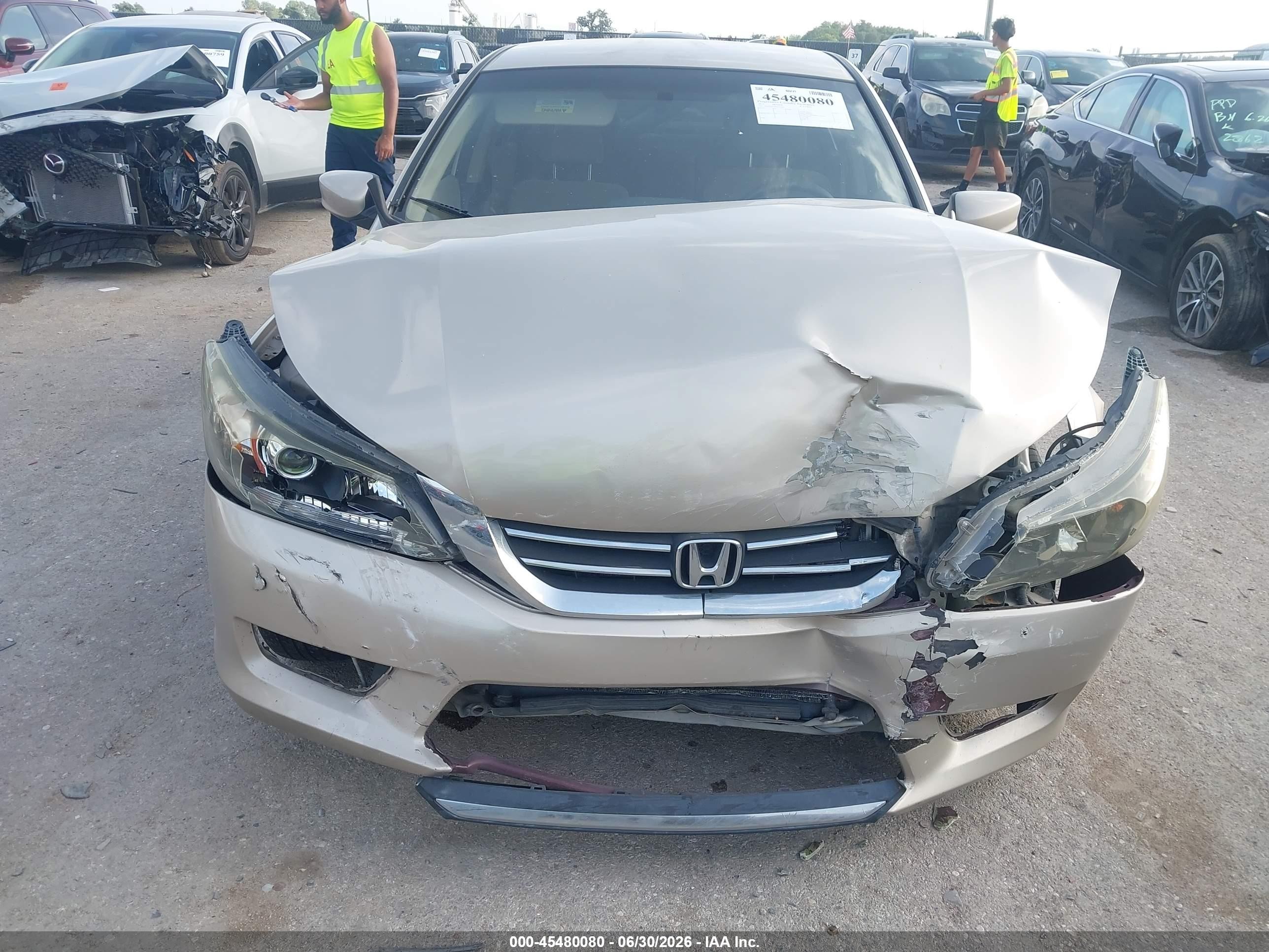 2013 Honda Accord Lx Gold vin: 1HGCR2F39DA147662