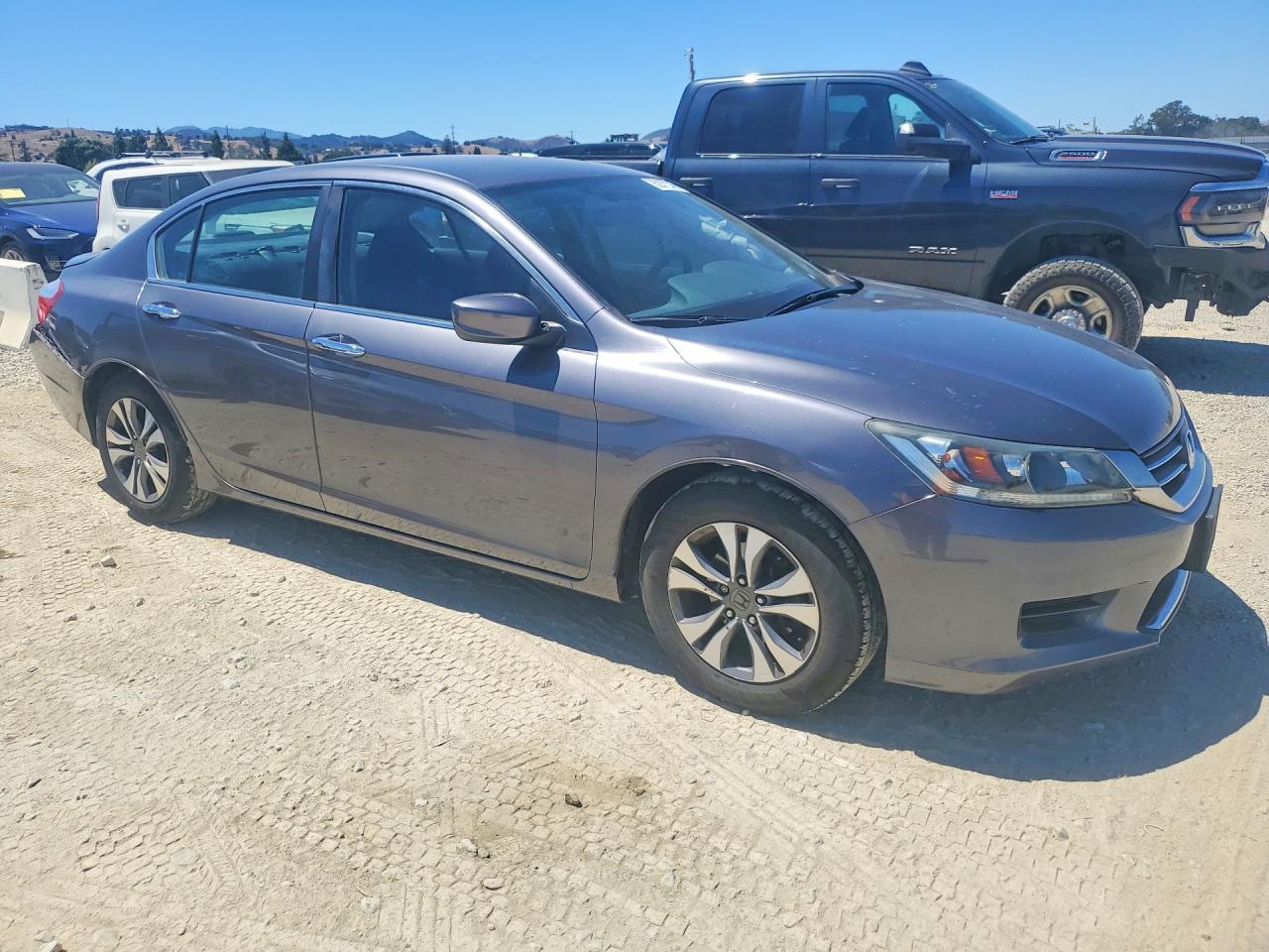 2013 Honda Accord Lx Black vin: 1HGCR2F39DA148276