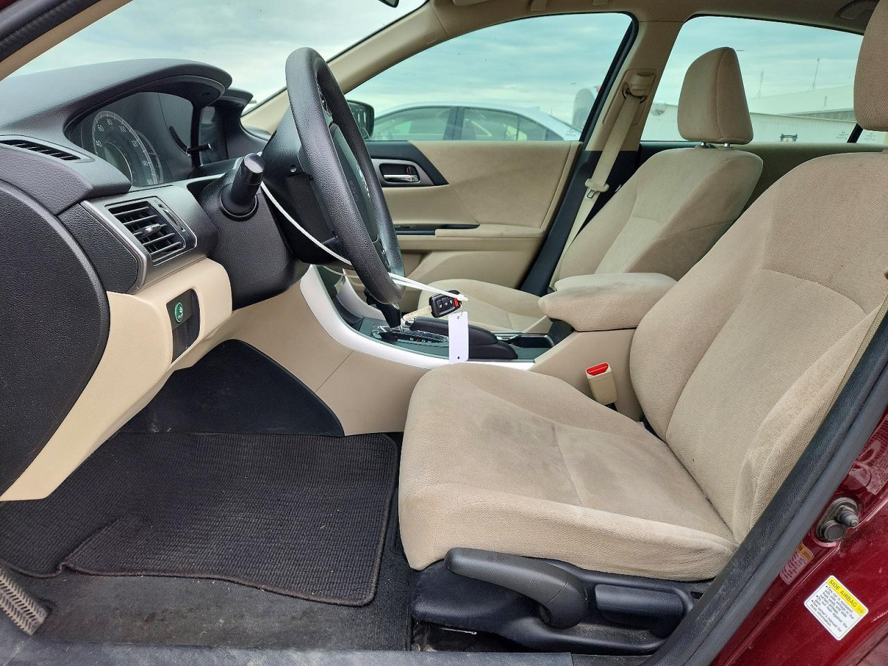 2013 Honda Accord Lx Burgundy vin: 1HGCR2F39DA179754