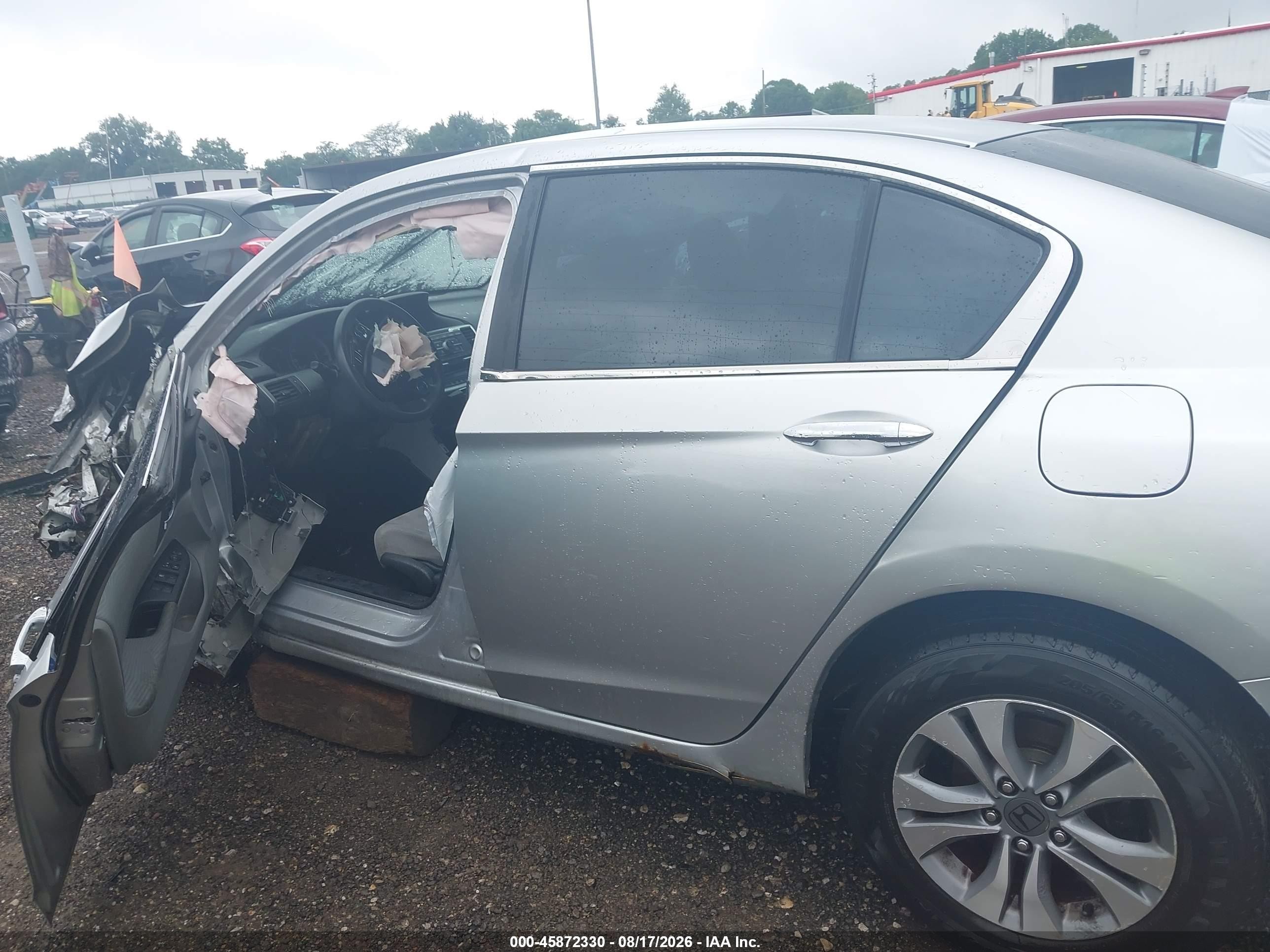2013 Honda Accord Lx Серебряный vin: 1HGCR2F39DA209545