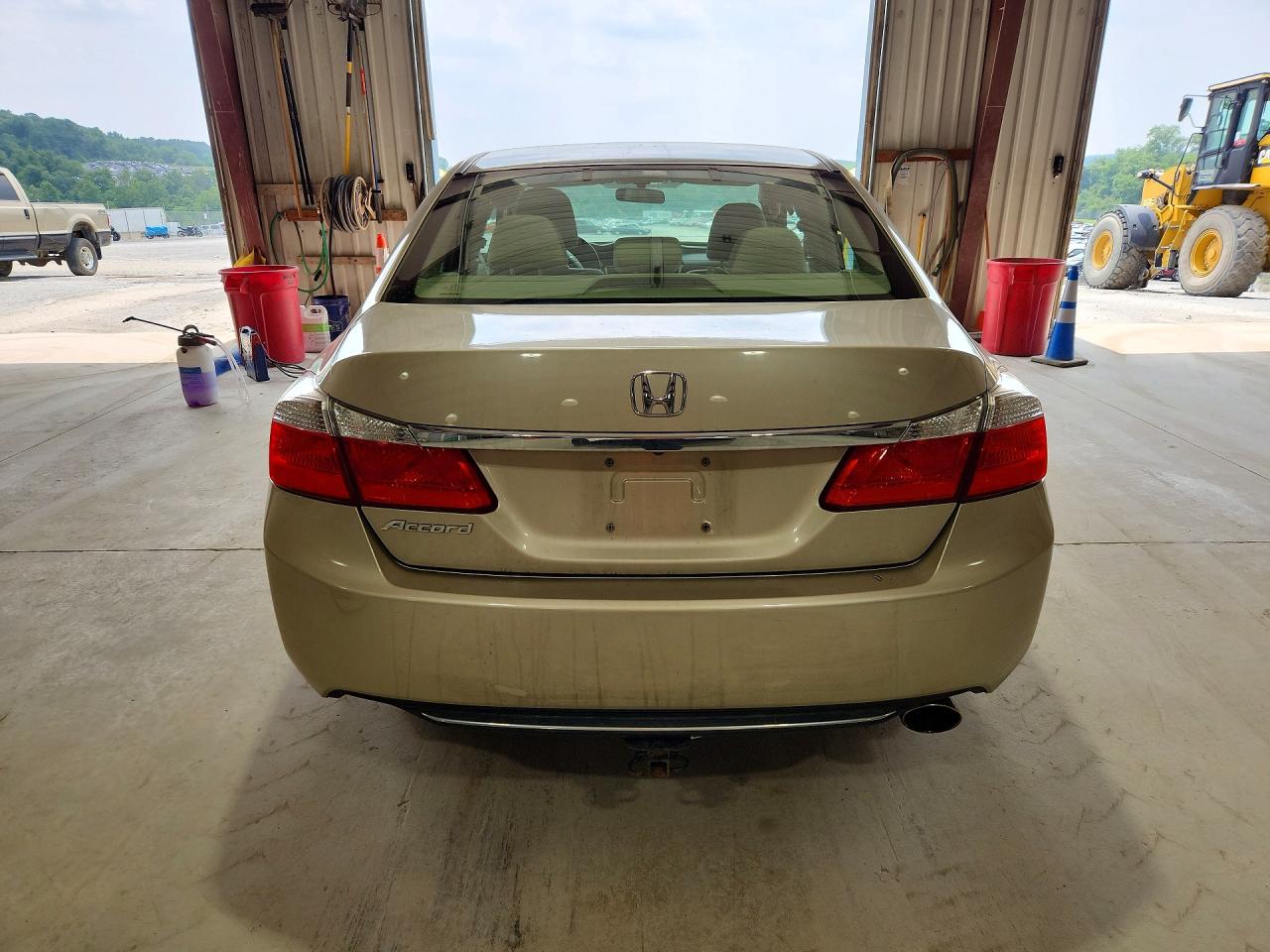 2013 Honda Accord Lx Бежевый vin: 1HGCR2F39DA215474