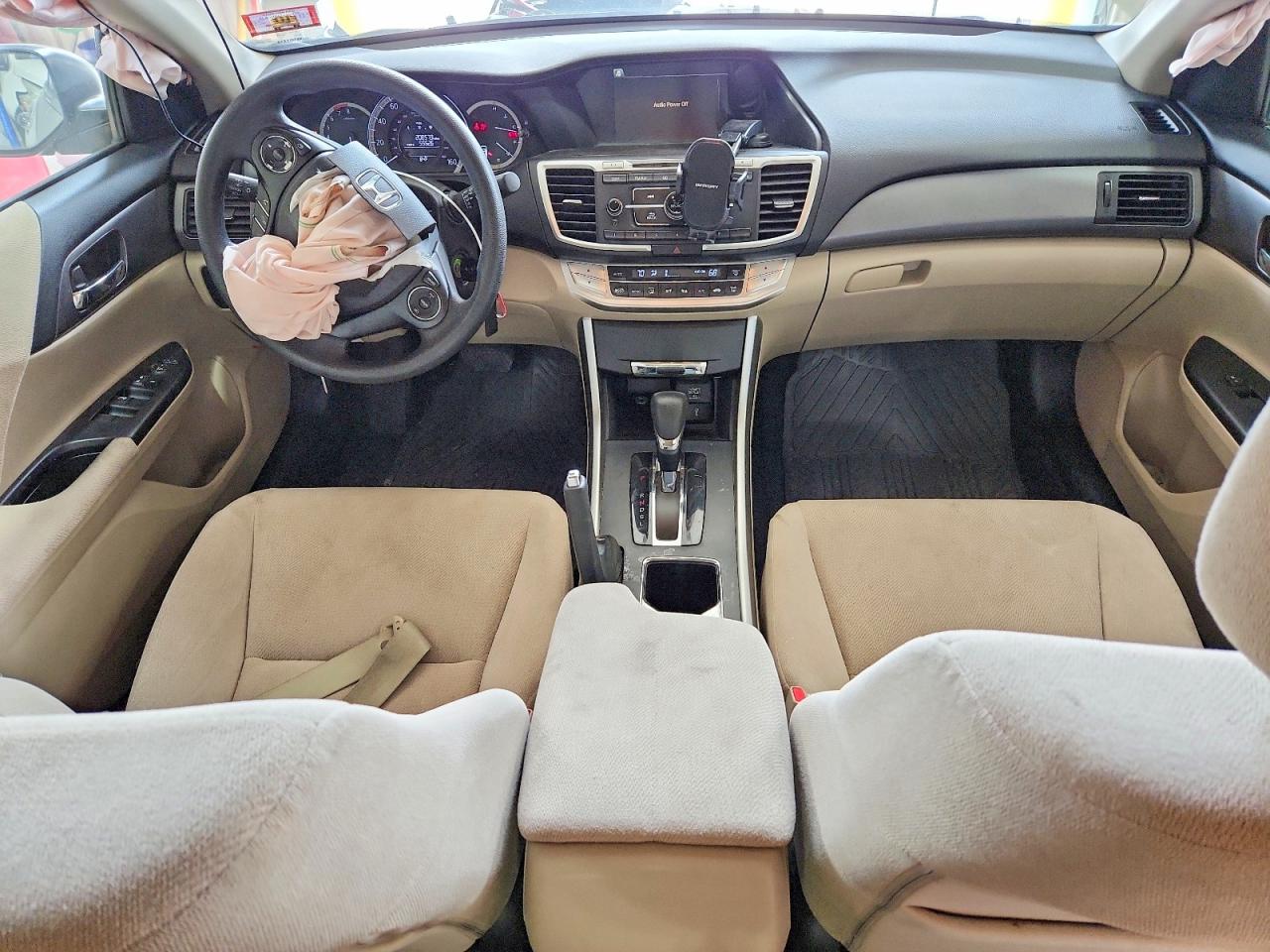 2013 Honda Accord Lx Бежевый vin: 1HGCR2F39DA215474