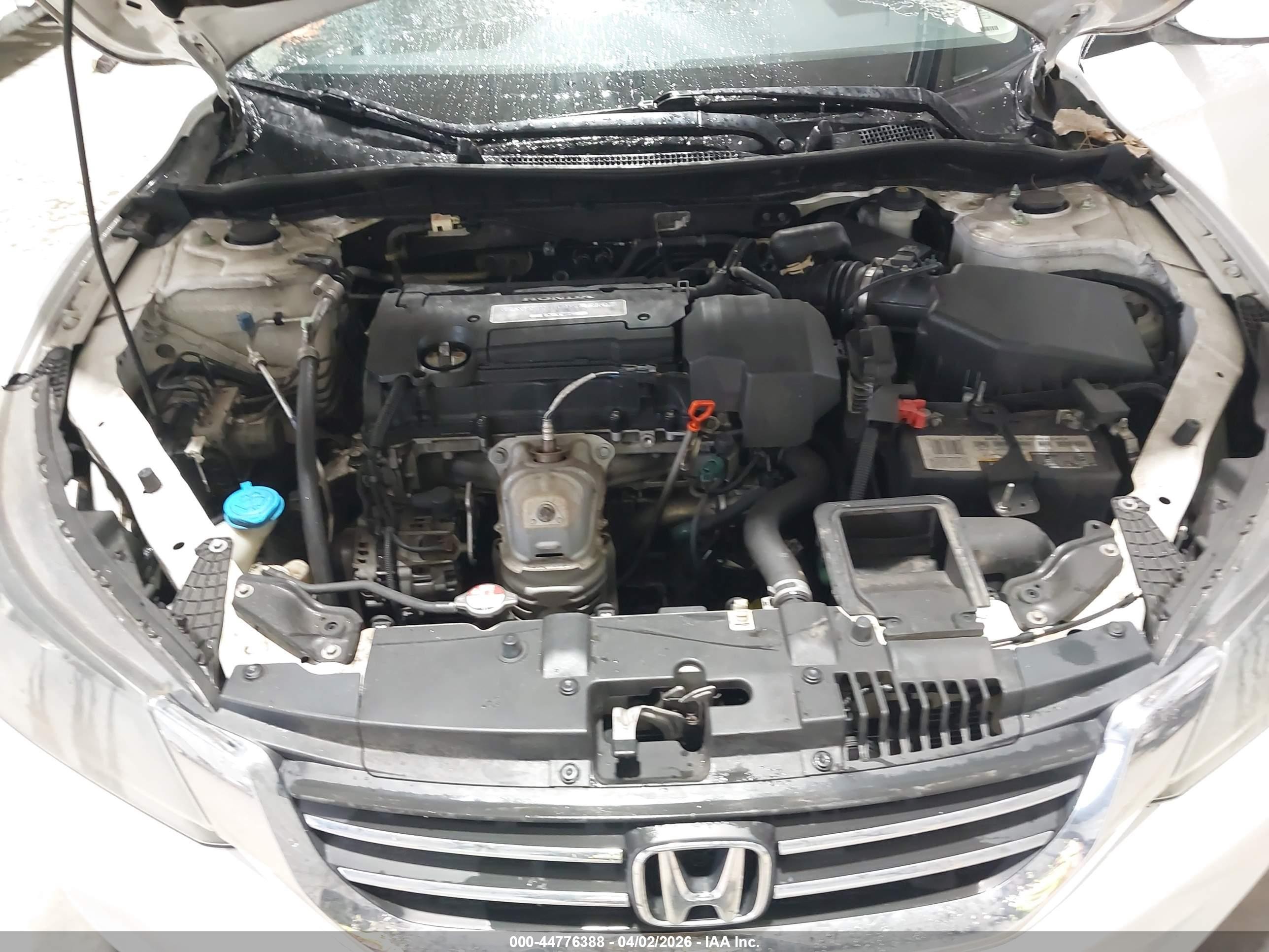 2013 Honda Accord Lx White vin: 1HGCR2F39DA231965