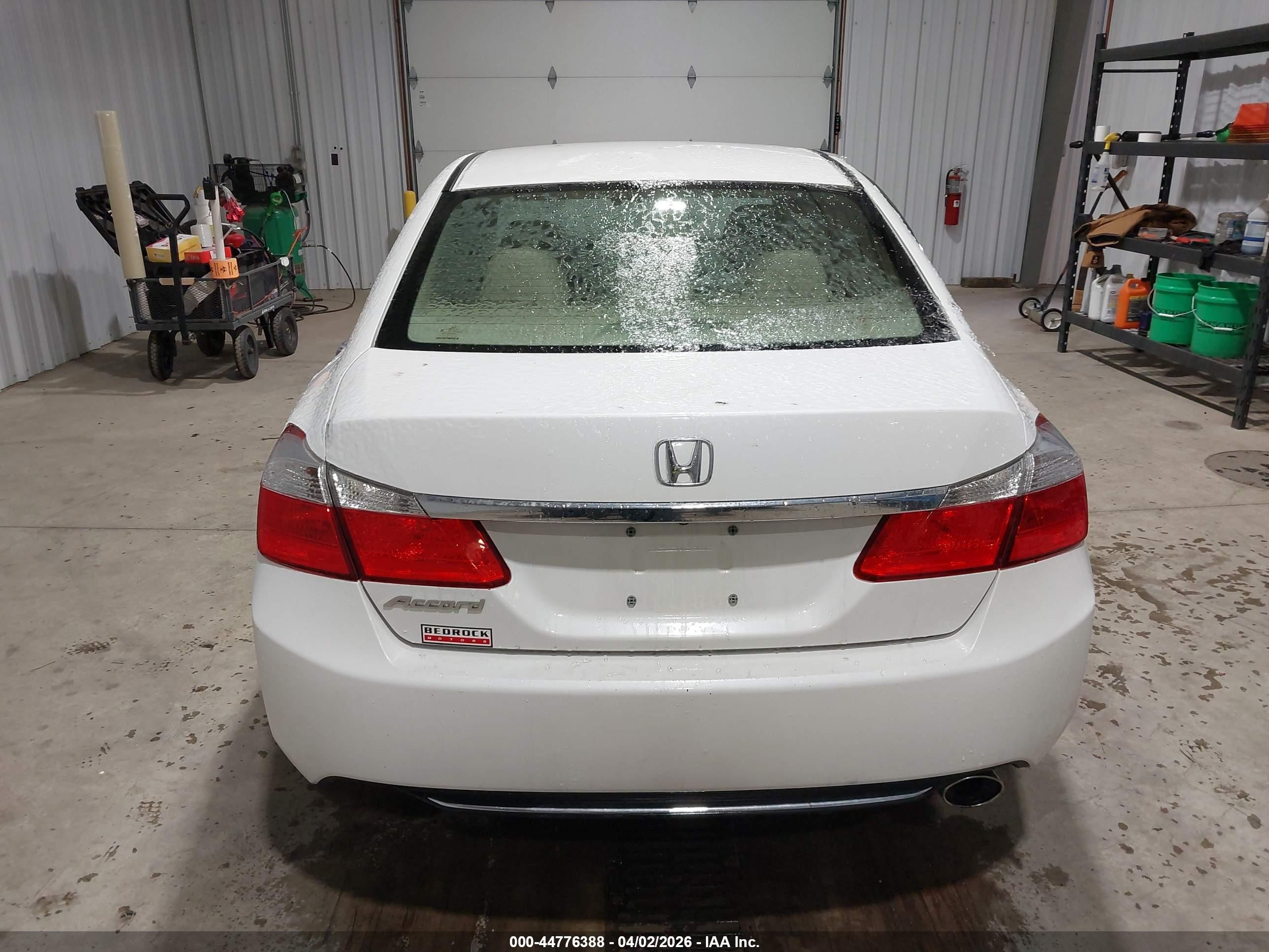 2013 Honda Accord Lx White vin: 1HGCR2F39DA231965