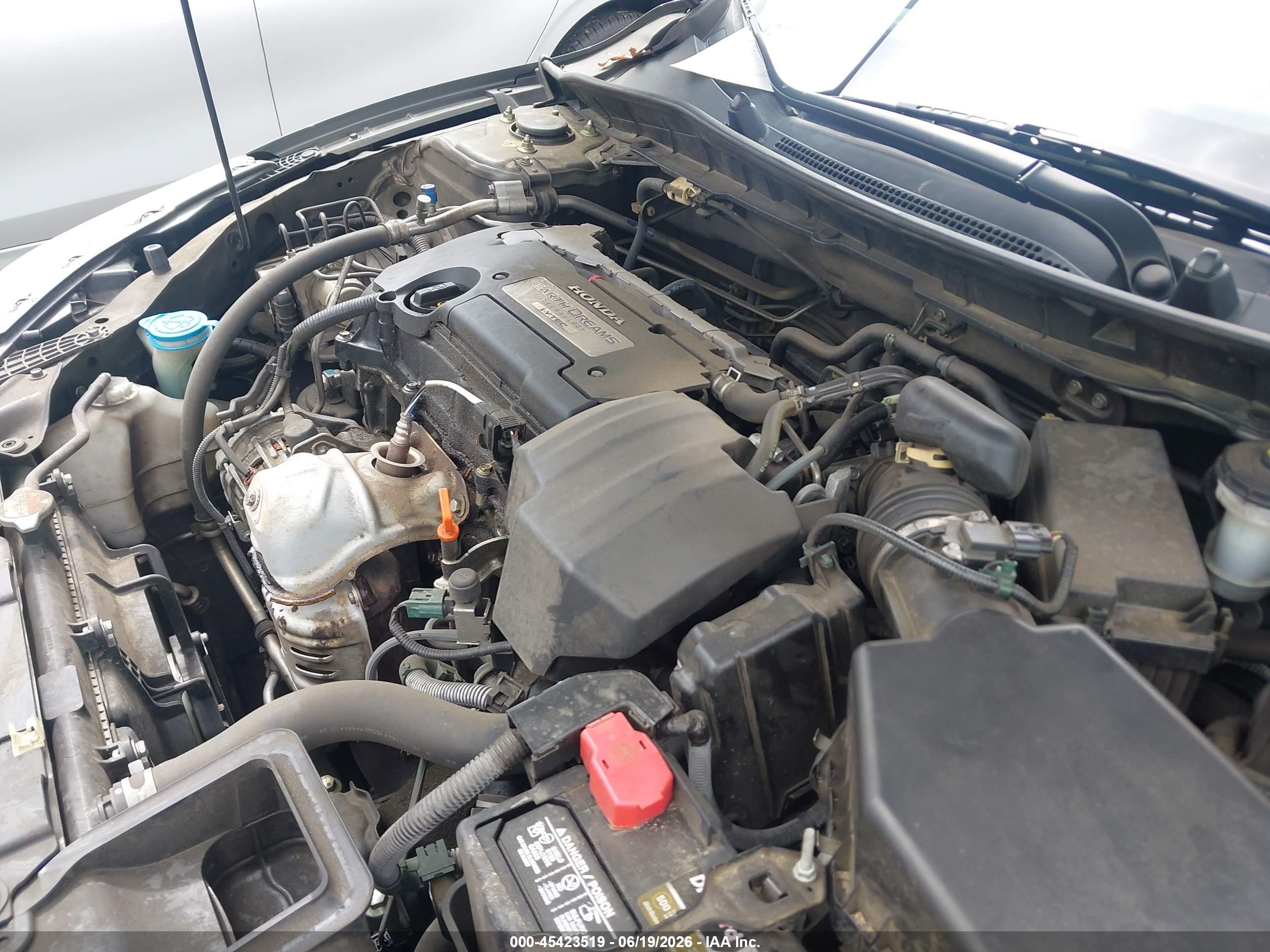 2013 Honda Accord Lx Gray vin: 1HGCR2F39DA233490