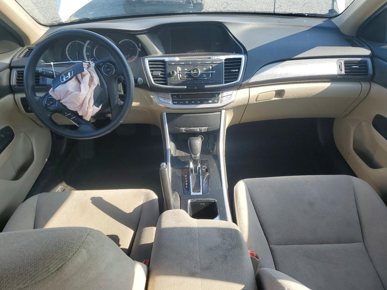 2013 Honda Accord Lx White vin: 1HGCR2F39DA240438