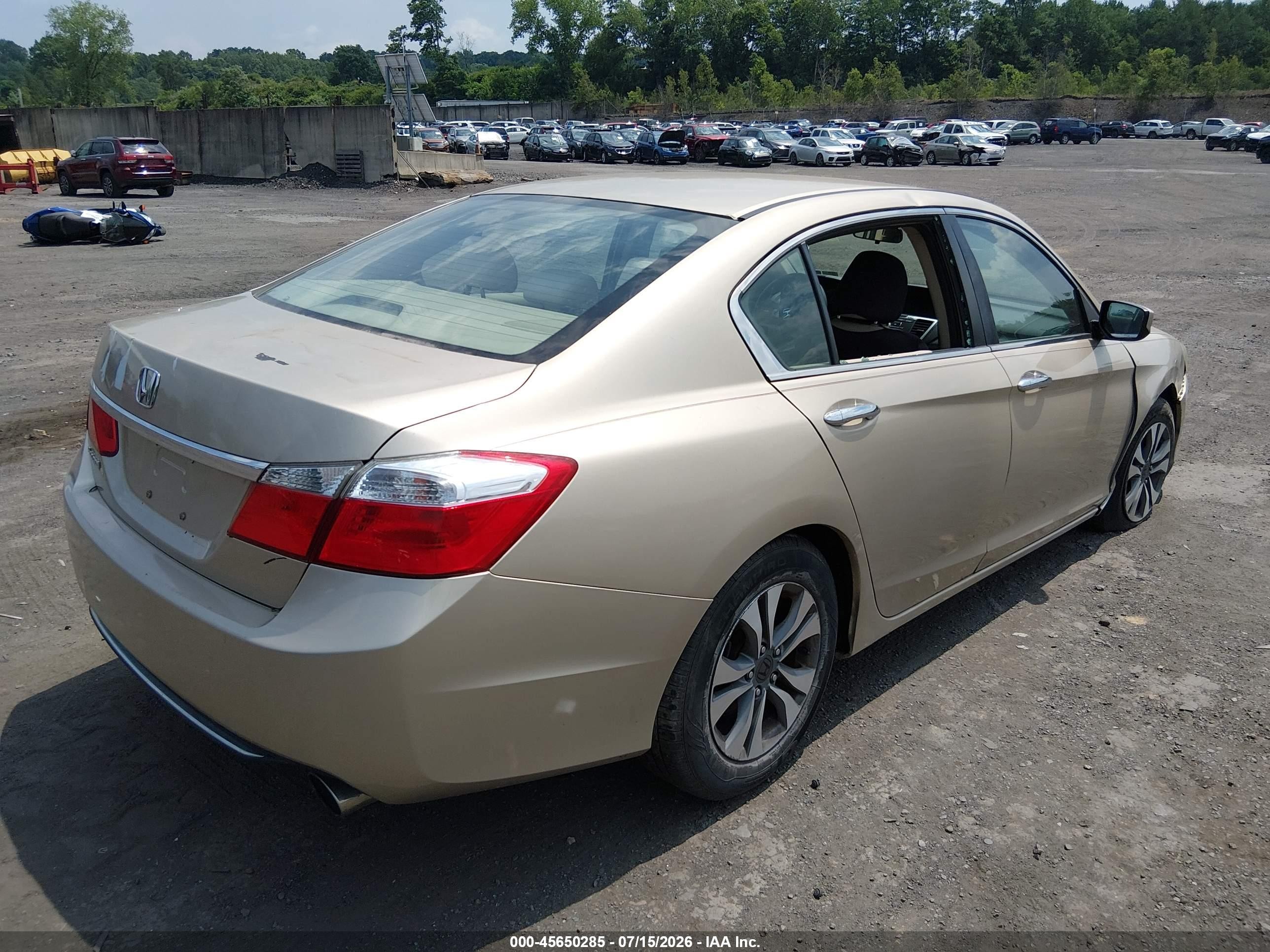 2013 Honda Accord Lx Gold vin: 1HGCR2F39DA246482