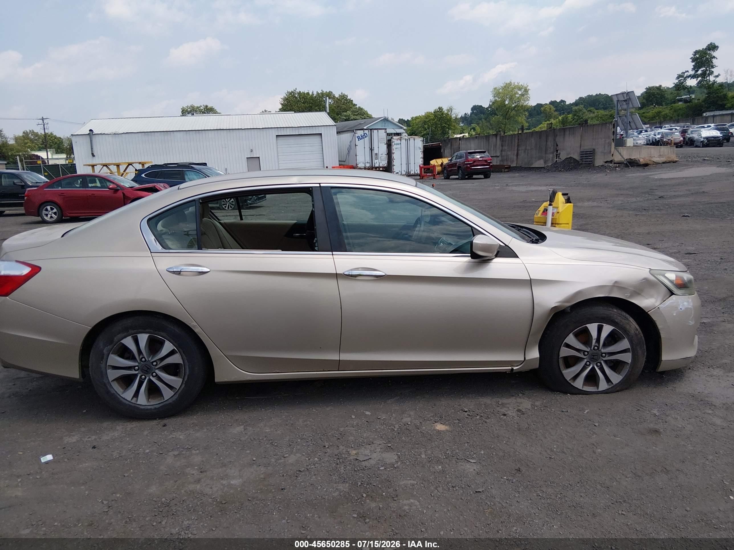 2013 Honda Accord Lx Gold vin: 1HGCR2F39DA246482