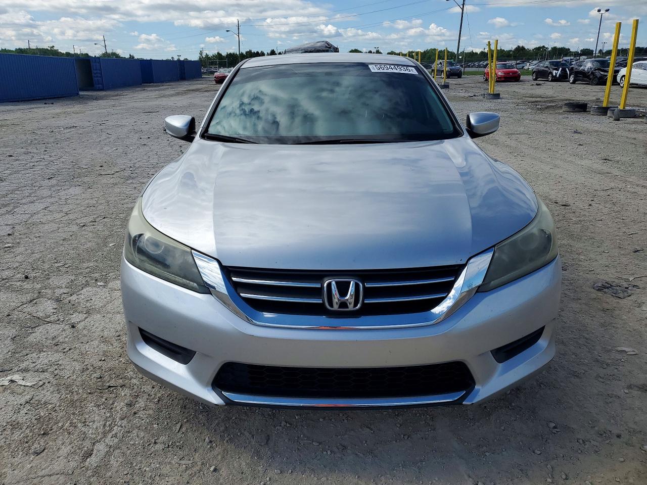 2013 Honda Accord Lx Silver vin: 1HGCR2F39DA259586