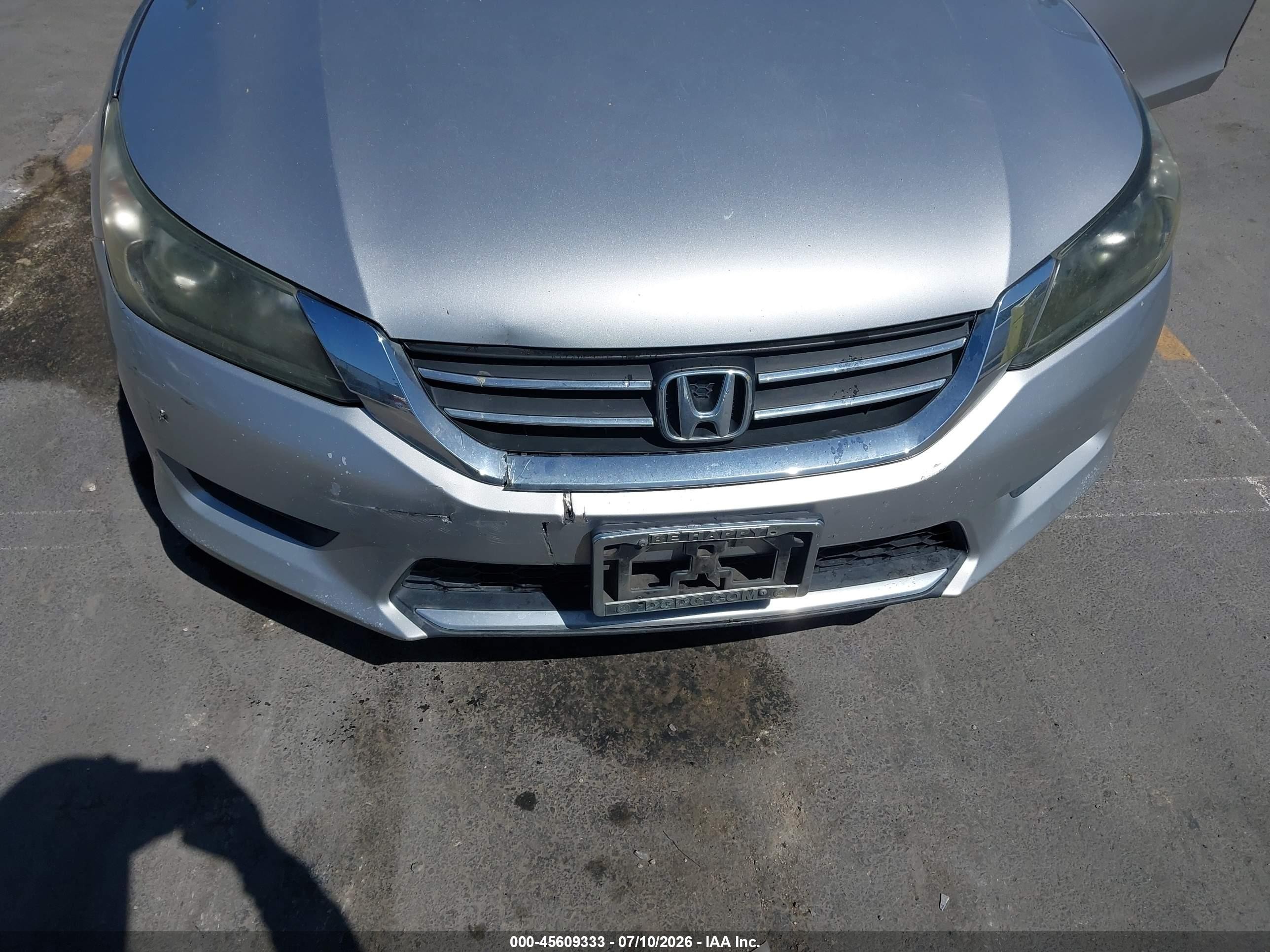 2013 Honda Accord Lx Silver vin: 1HGCR2F39DA271107
