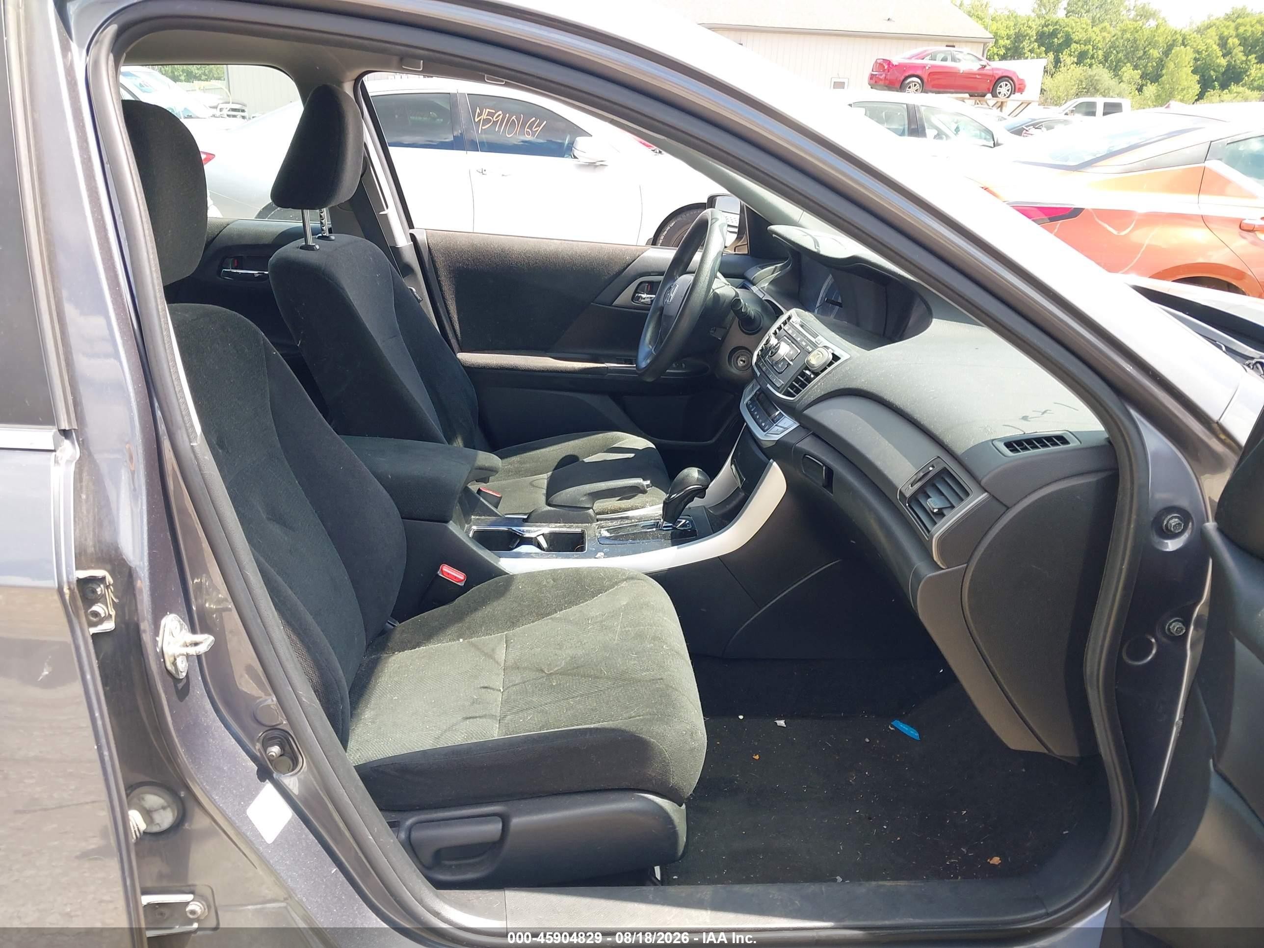 2013 Honda Accord Lx Серый vin: 1HGCR2F39DA284911