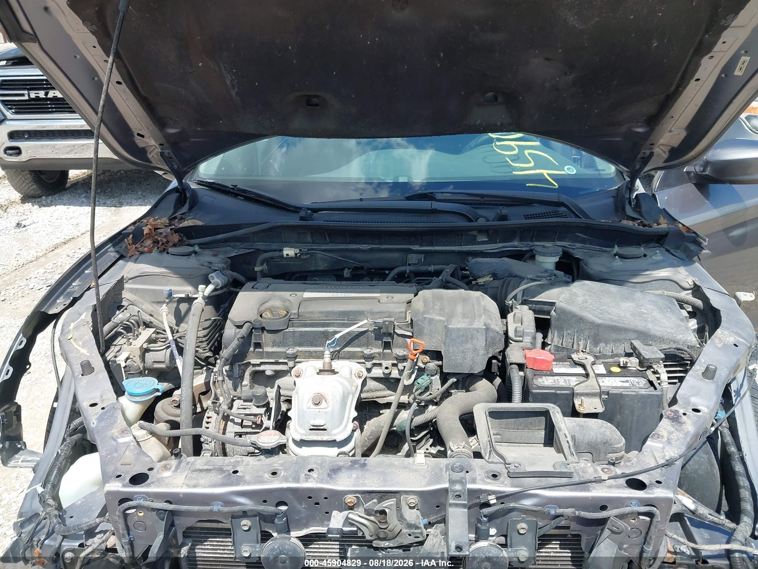 2013 Honda Accord Lx Серый vin: 1HGCR2F39DA284911