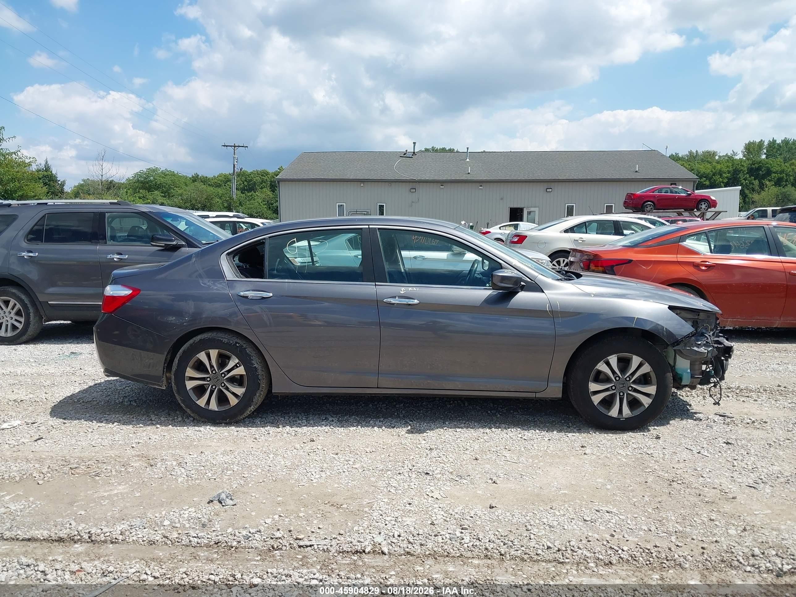 2013 Honda Accord Lx Серый vin: 1HGCR2F39DA284911